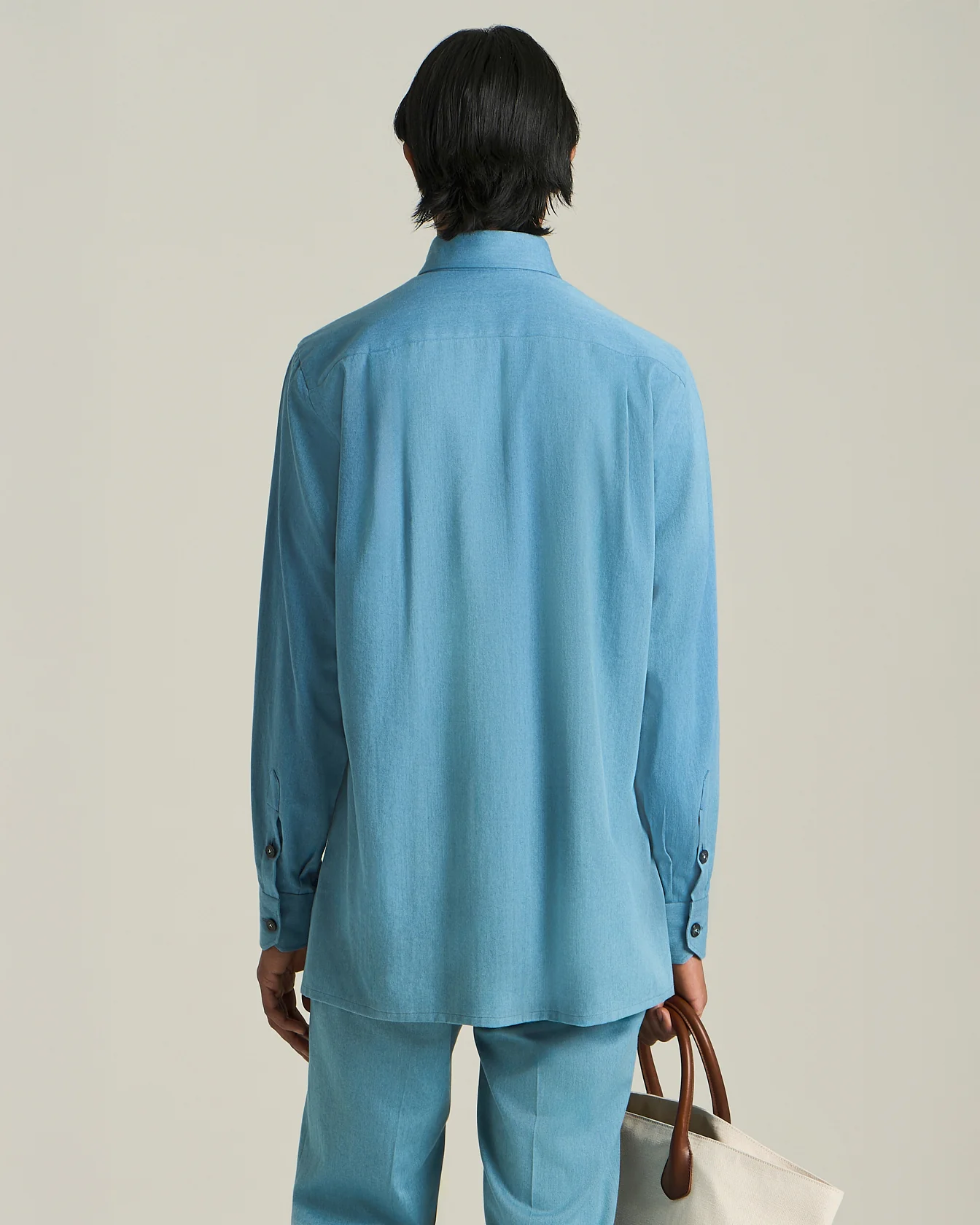 MINERAL WASHED COTTON OVERSHIRT - Image 3