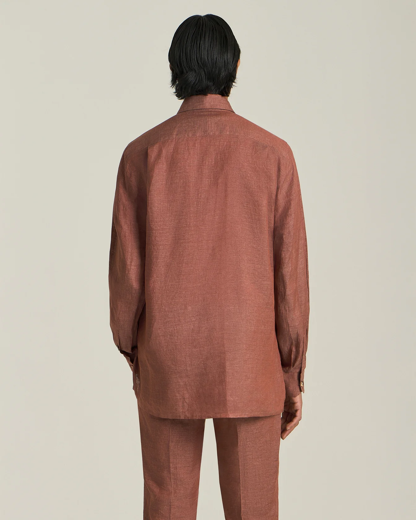 LINEN OVERSHIRT - Image 3