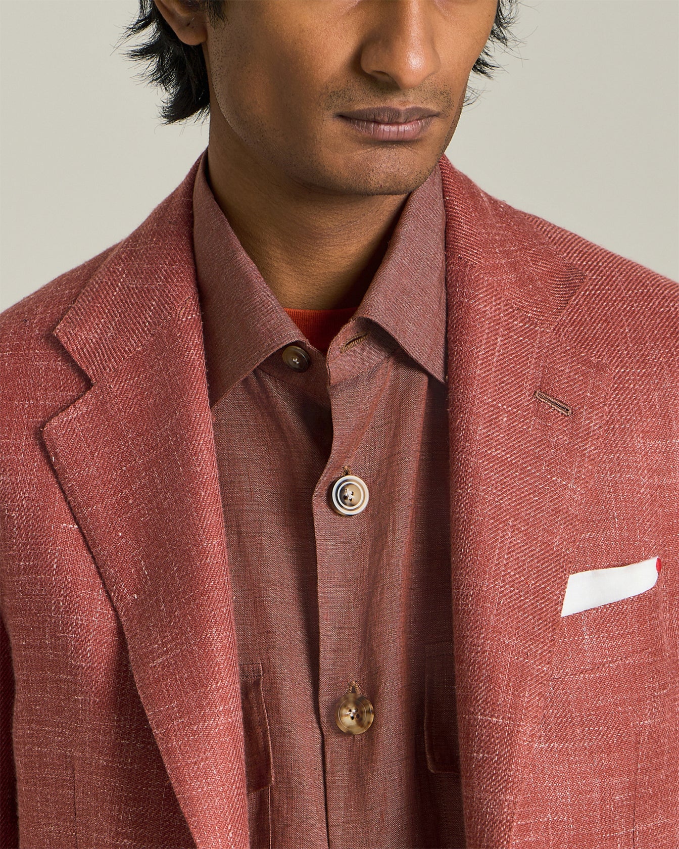 LINEN OVERSHIRT - Image 4