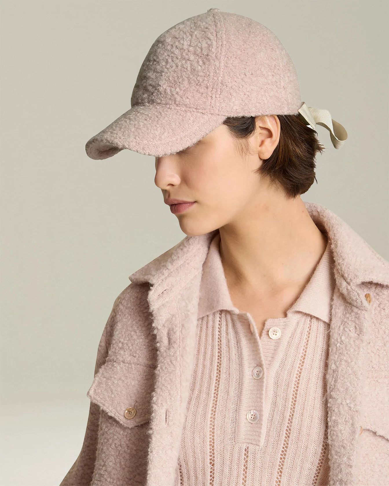 ALPACA, CASHMERE AND WOOL CAP - Image 4