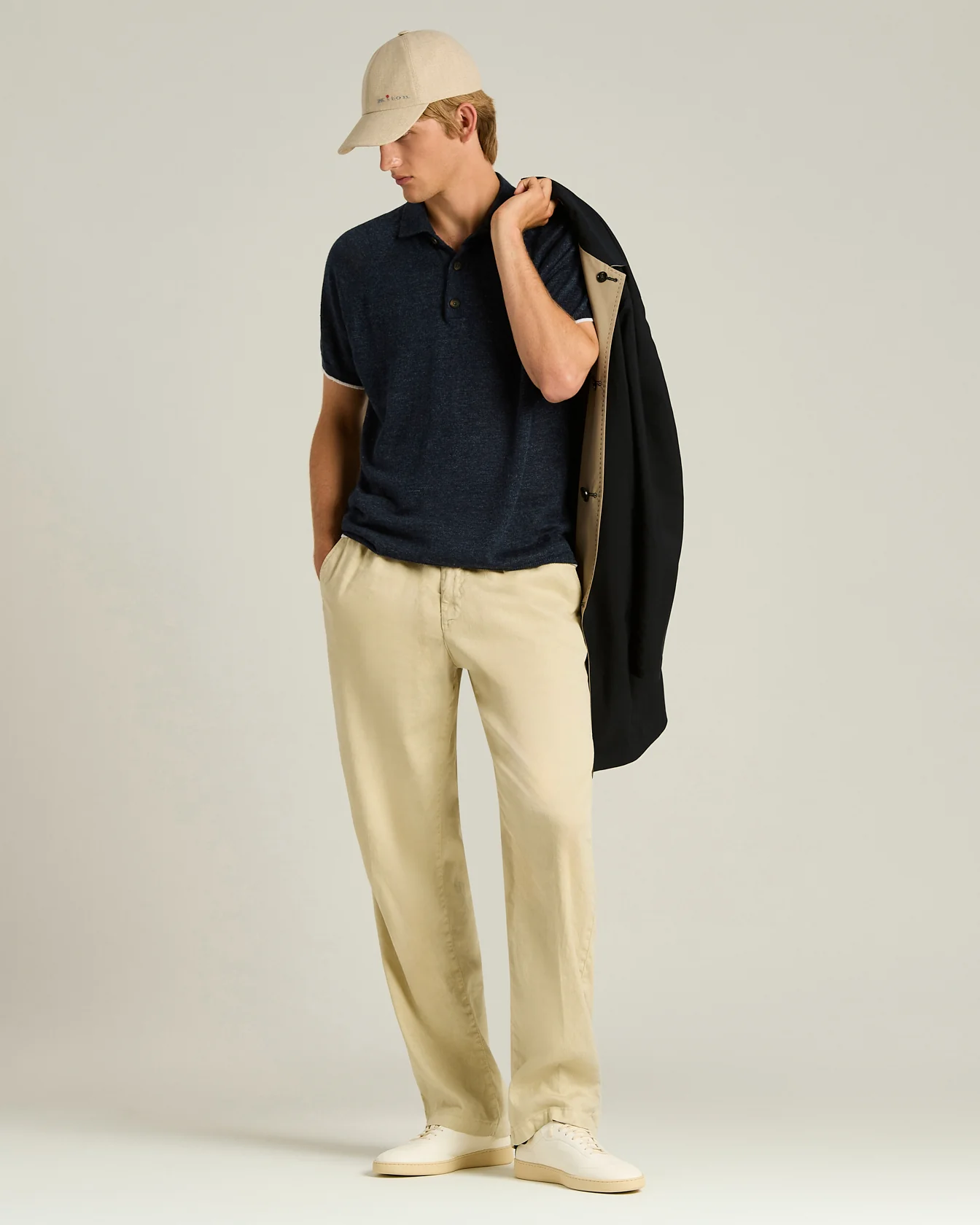LINEN BASEBALL CAP IN ROPE - Image 5