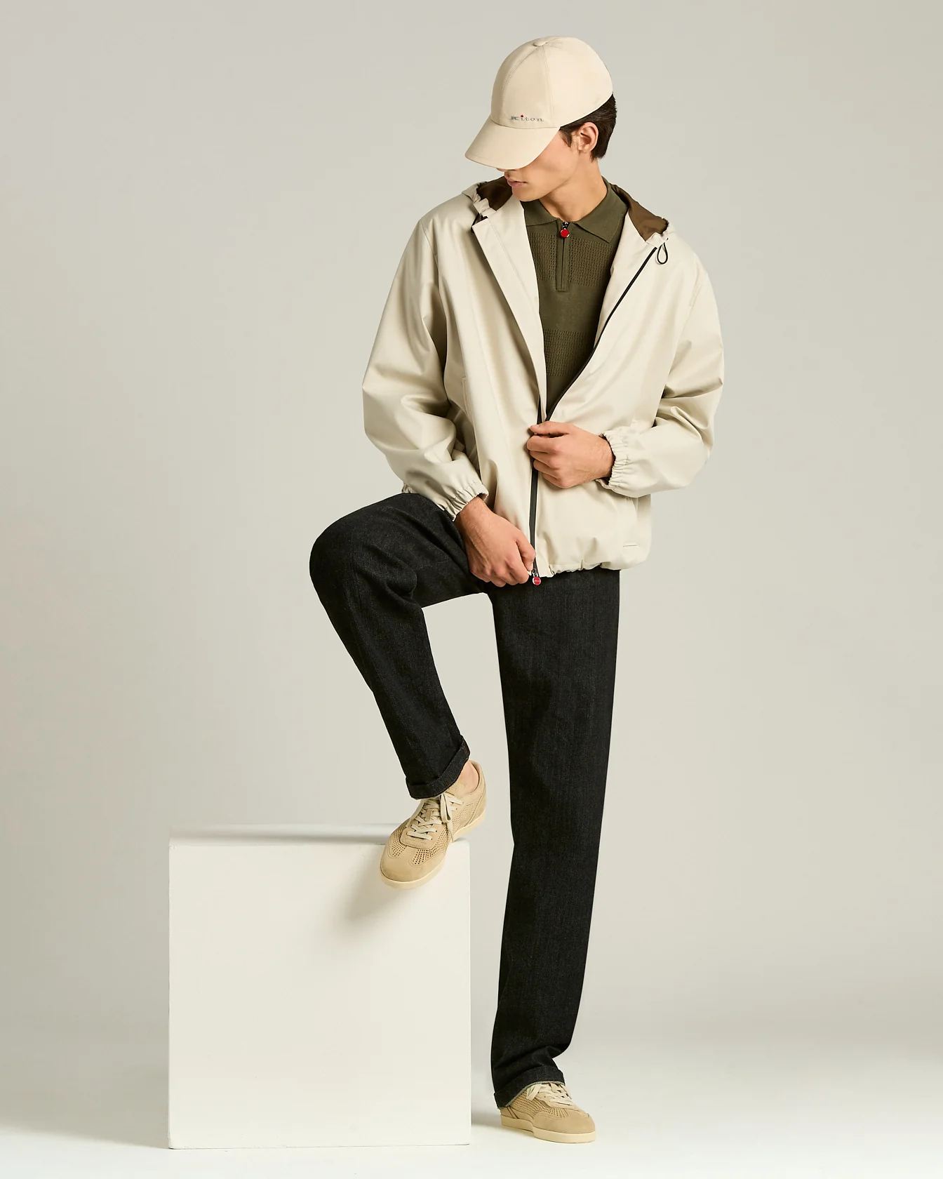 BASEBALL CAP IN BEIGE - Image 5
