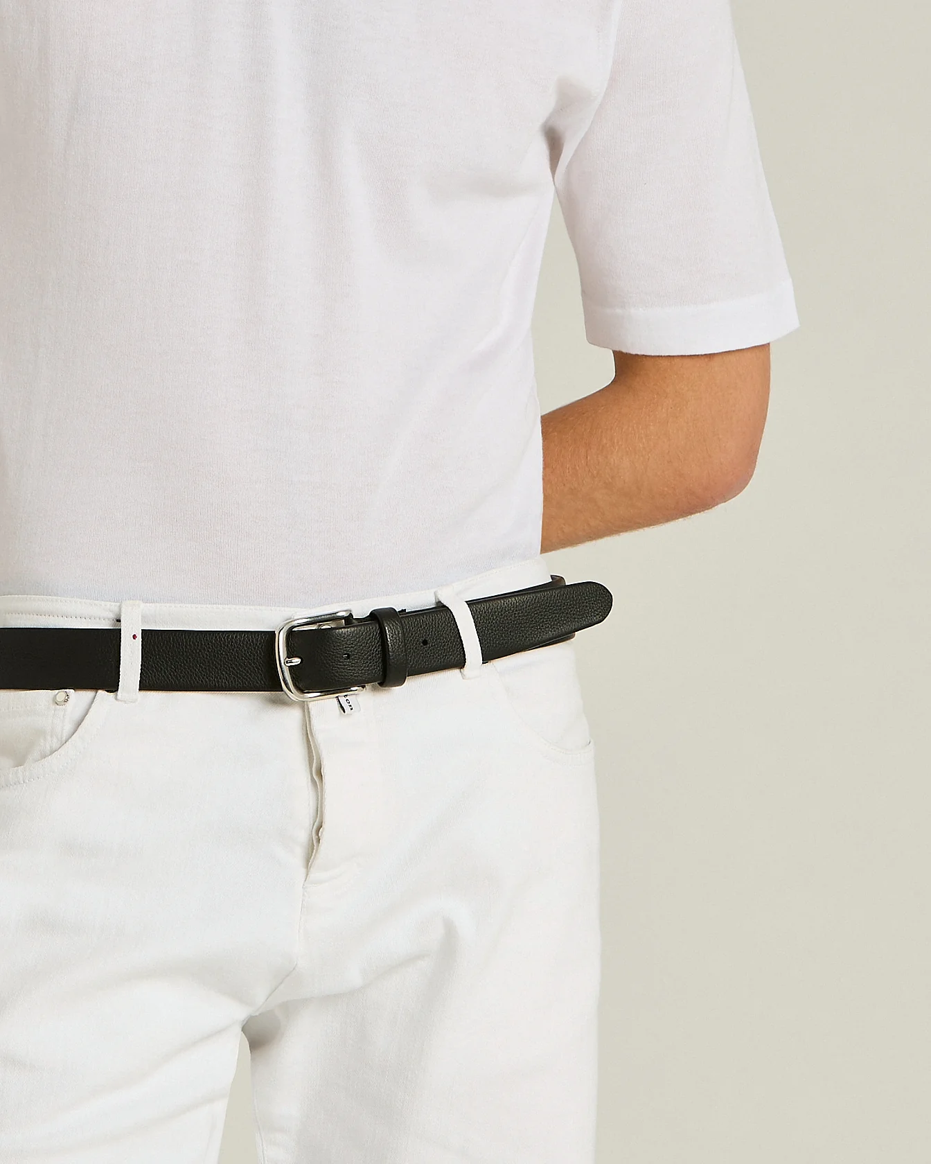 CALFSKIN BLACK BELT - Image 4