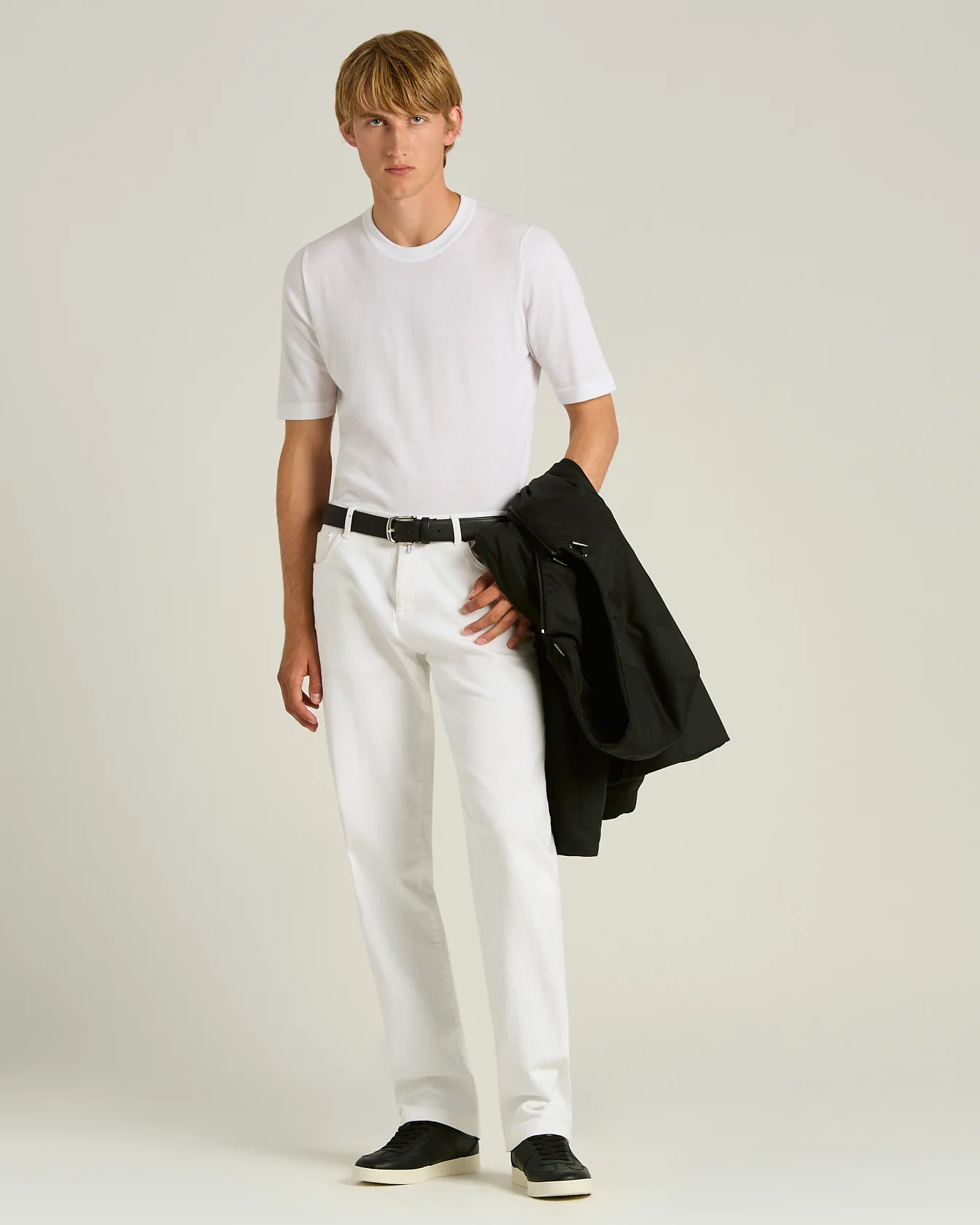 CALFSKIN BLACK BELT - Image 5