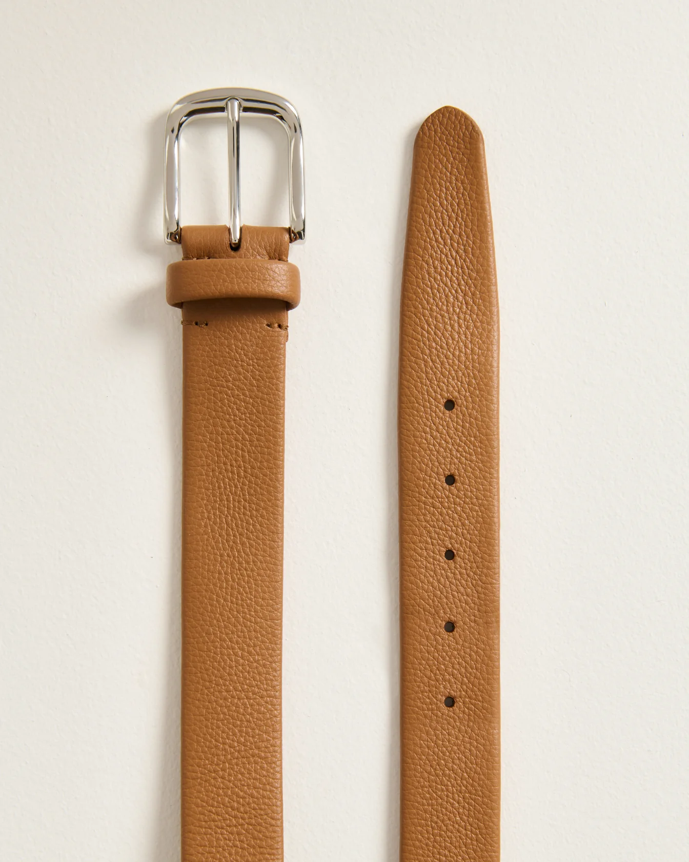 CALFSKIN OCHRE YELLOW BELT - Image 3