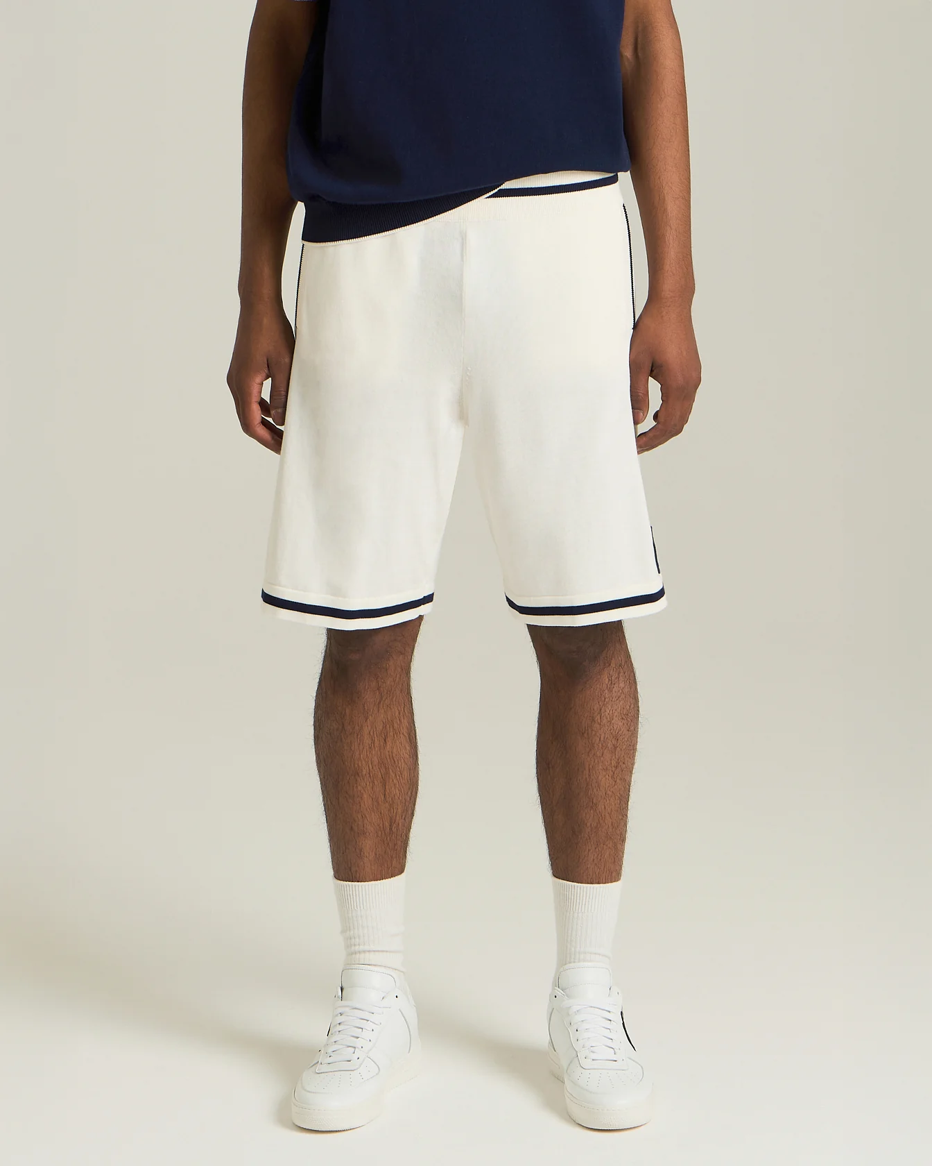 KNT COTTON BERMUDA SHORTS - TENNIS CAPSULE COLLECTION - Image 2