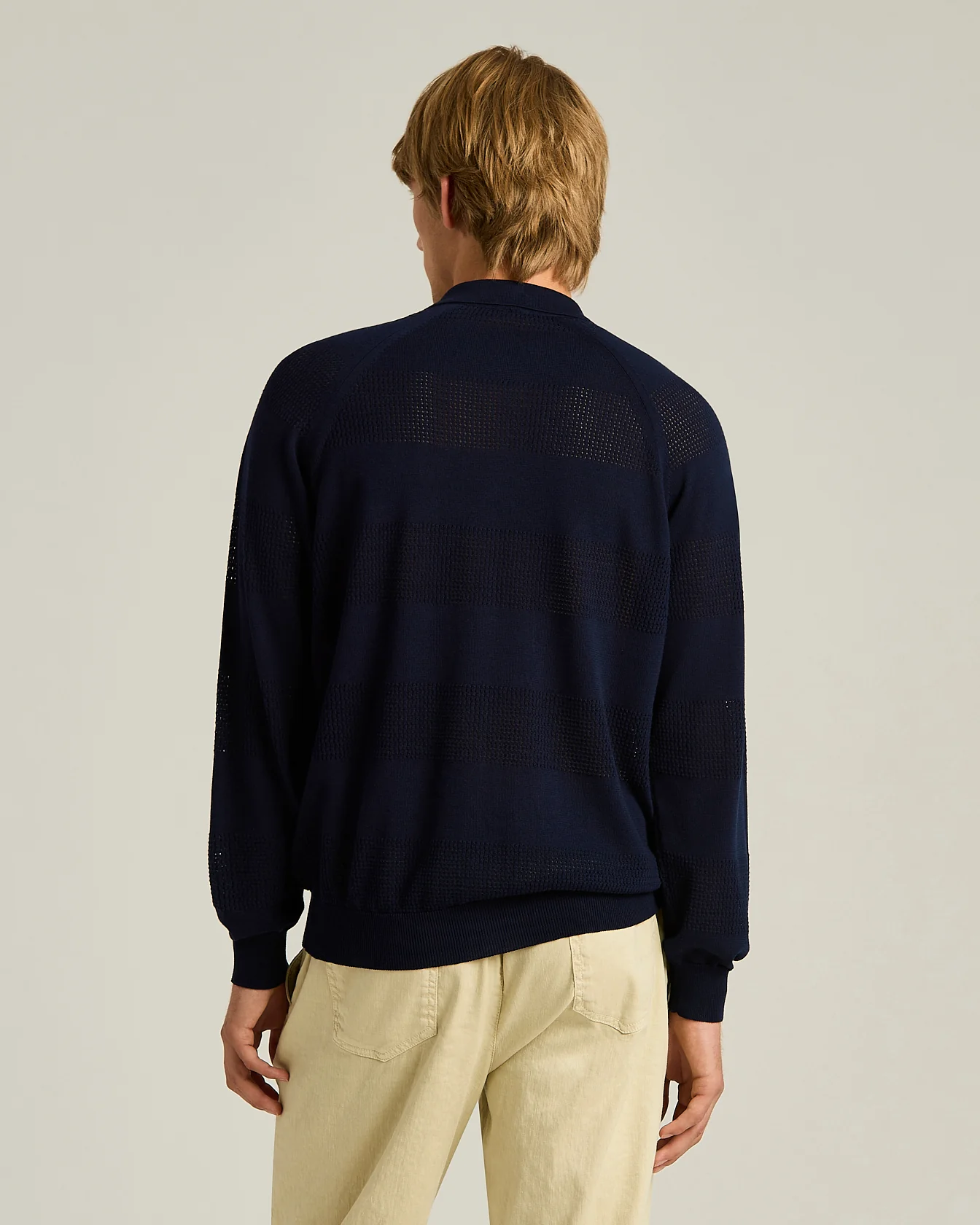 LONG-SLEEVED ZIPPED BOMBER JACKET - Image 3