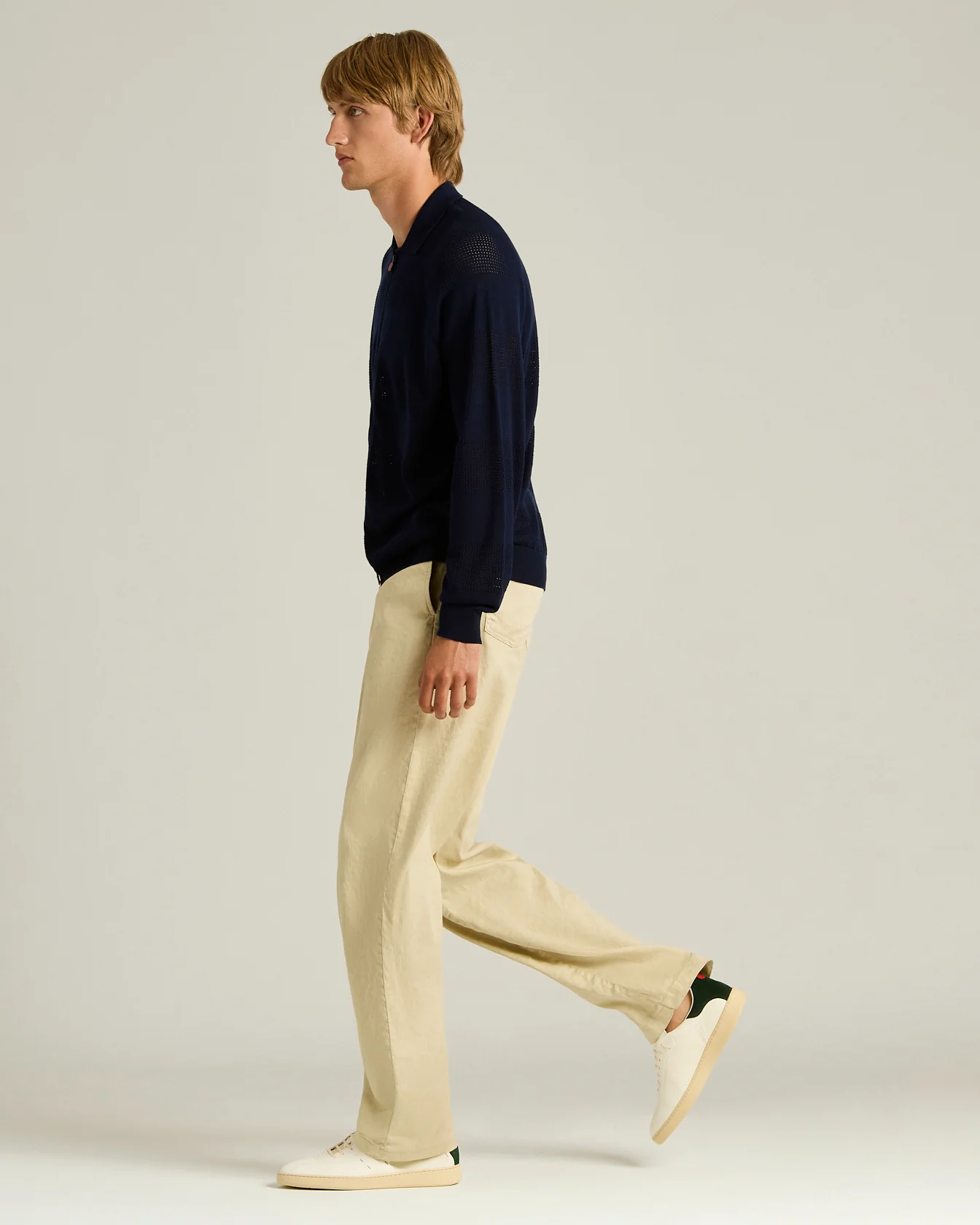 LONG-SLEEVED ZIPPED BOMBER JACKET - Image 5