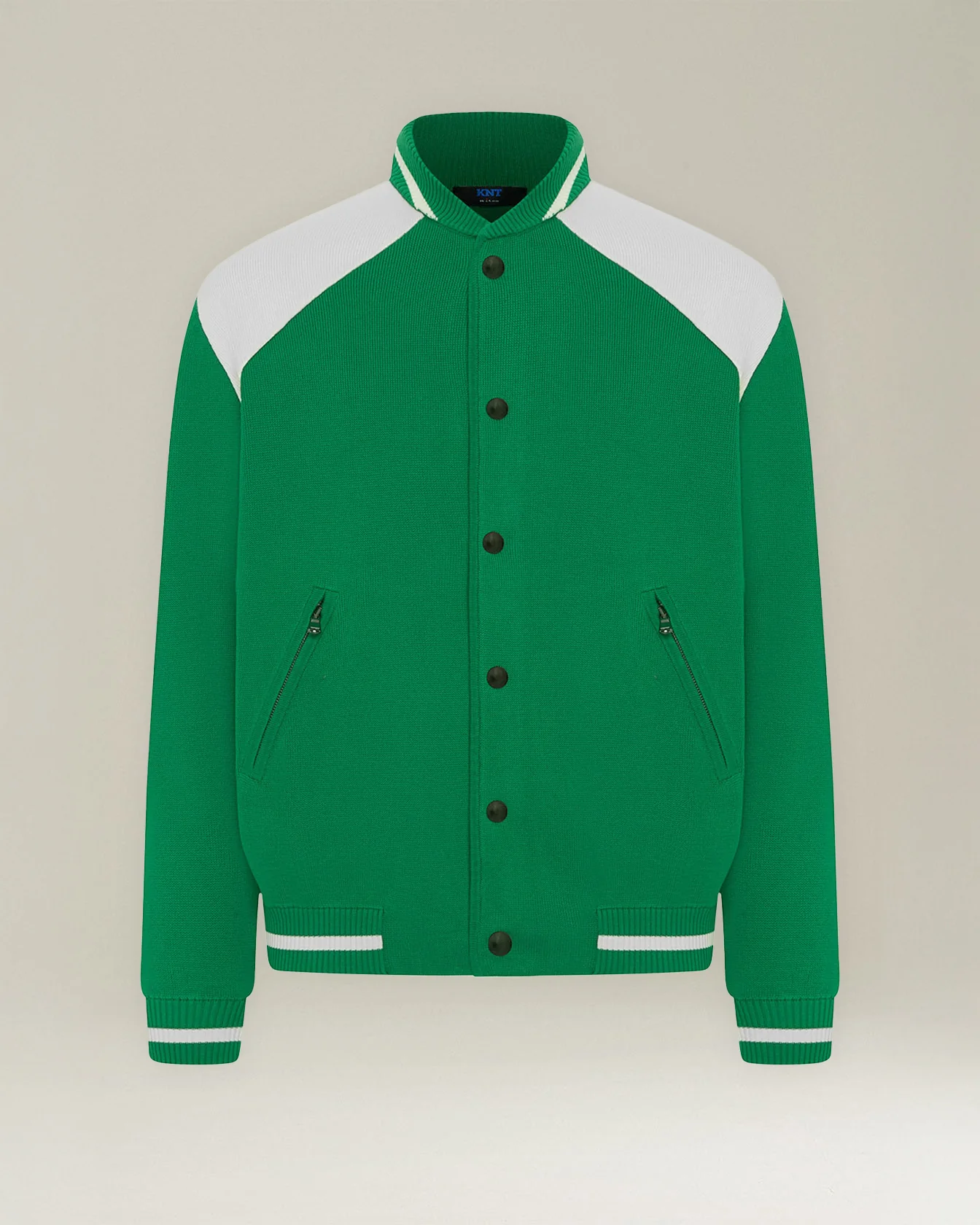 KNT COTTON VARSITY JACKET - TENNIS CAPSULE COLLECTION