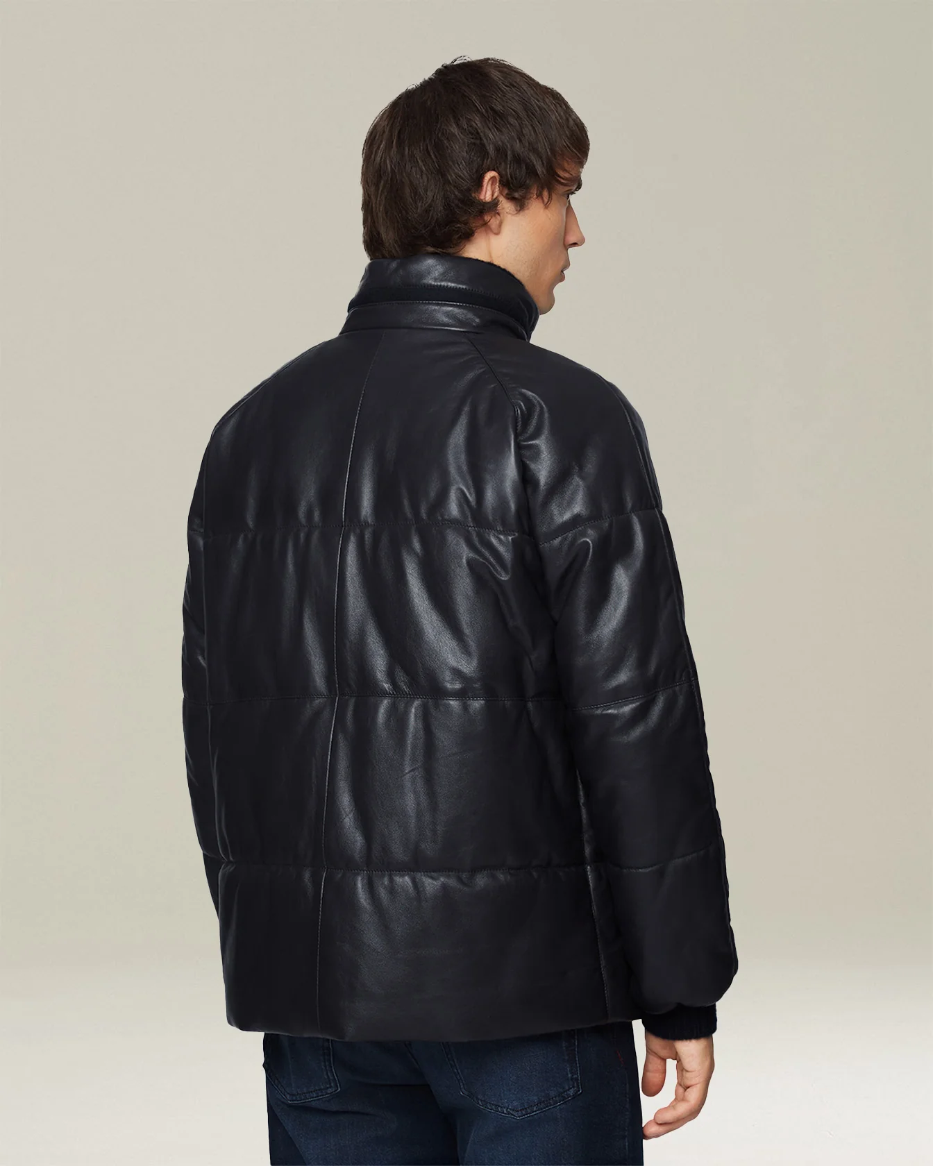 NAPPA LEATHER QUILTED JACKET - Image 3
