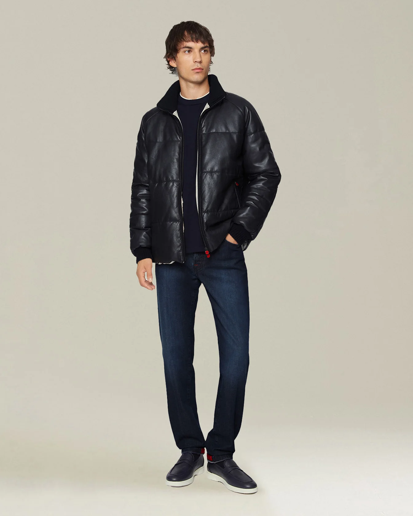 NAPPA LEATHER QUILTED JACKET - Image 5
