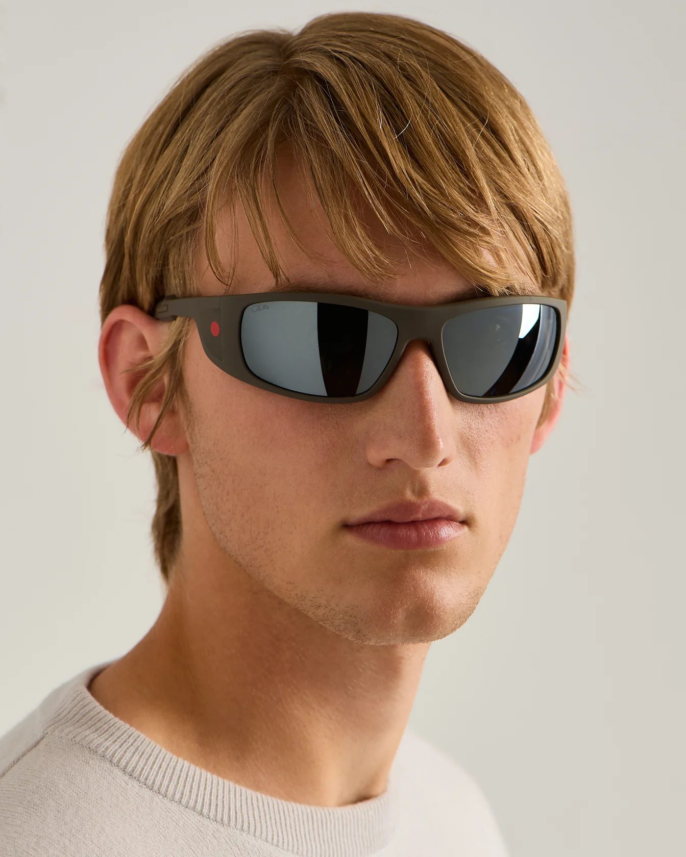 POLARIZED SUNGLASSES GREY ACETATE - Image 3