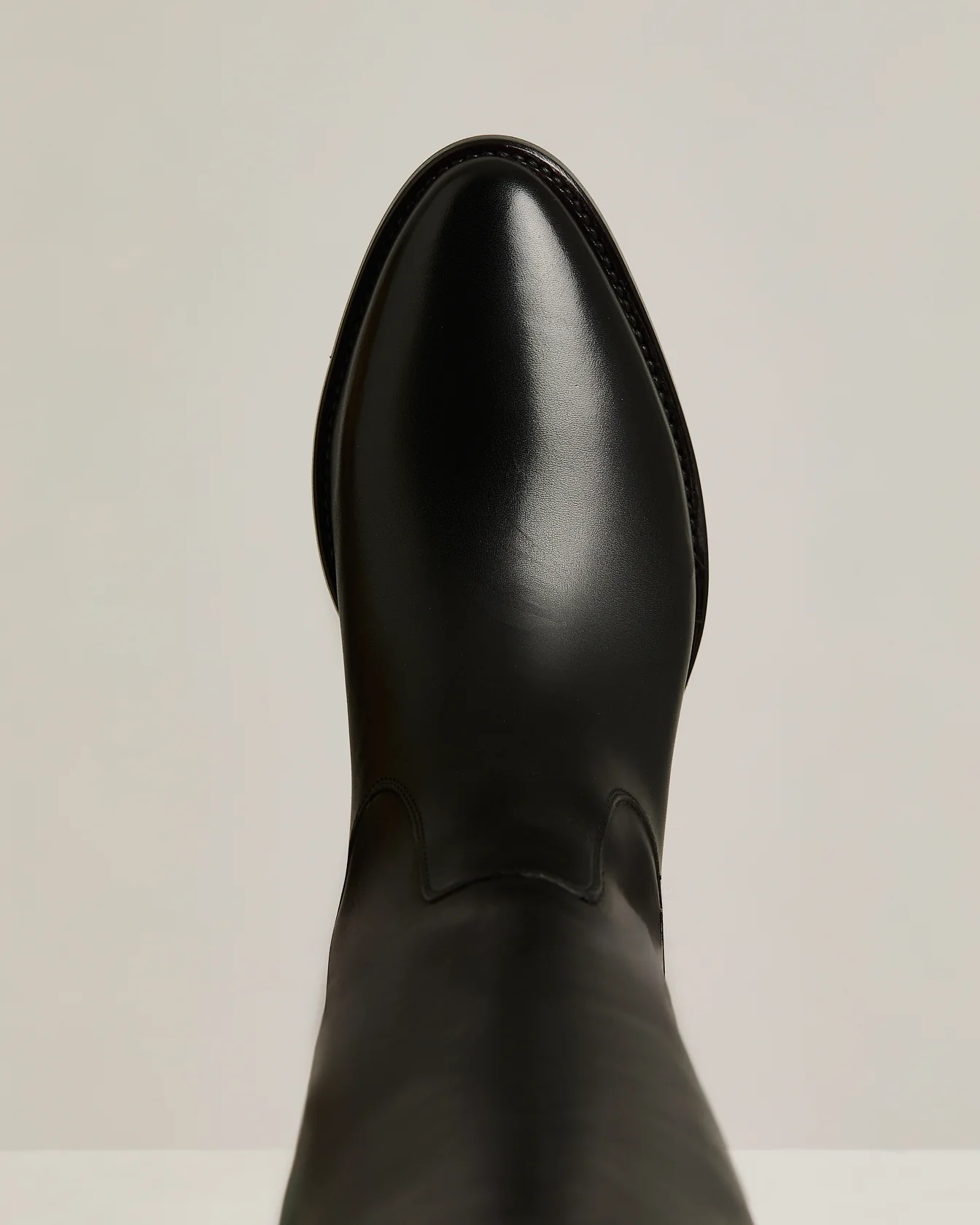 BLACK CALFSKIN BOOTS - Image 3