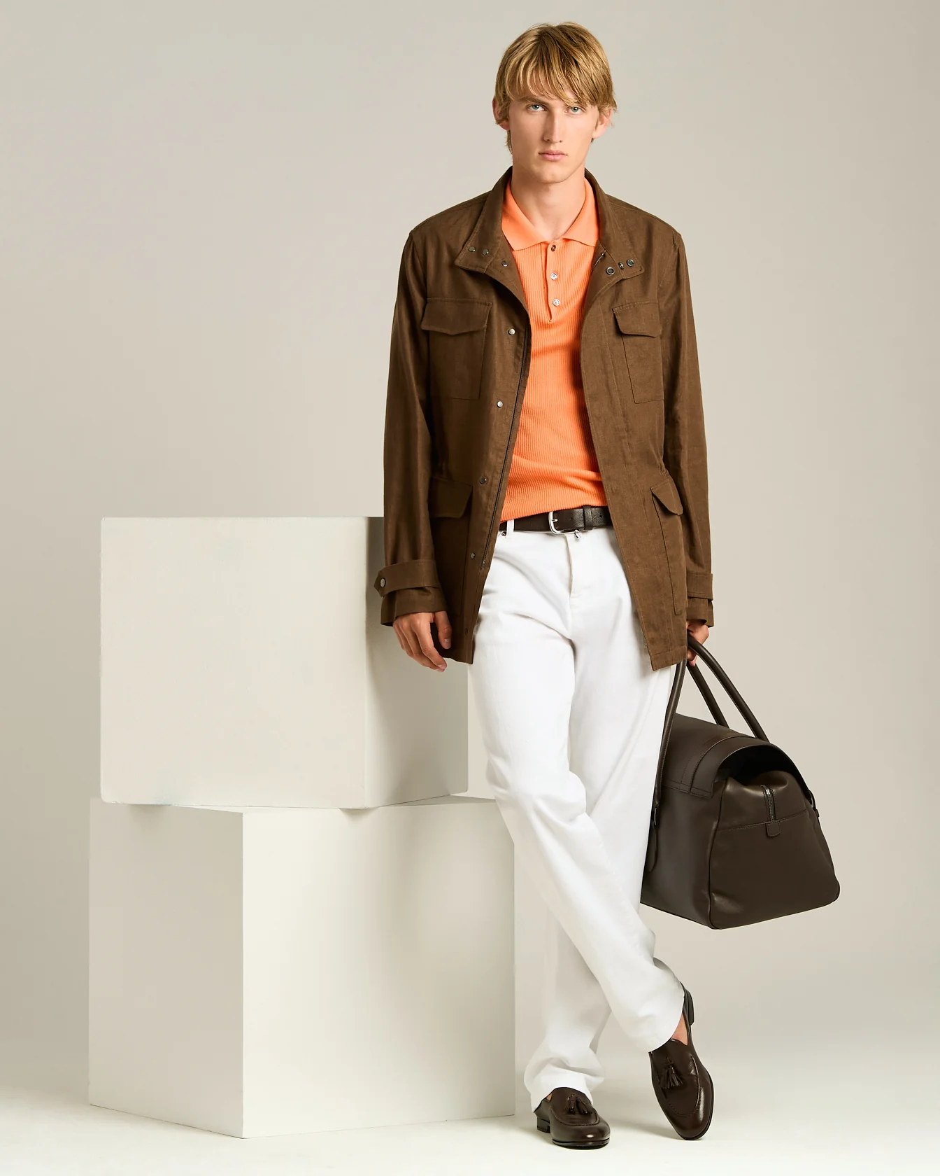 CALFSKIN TASSEL LOAFER DARK BROWN - Image 5