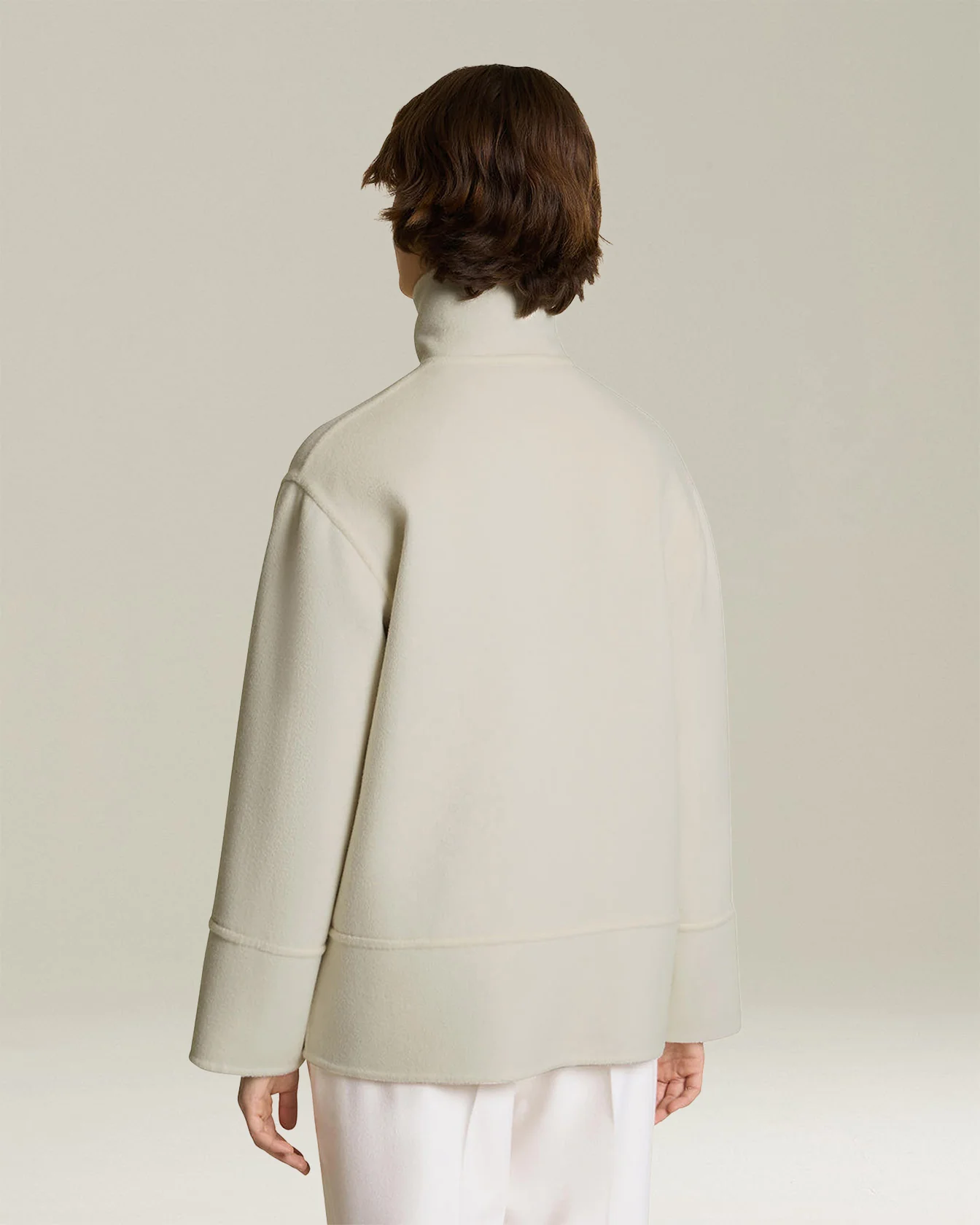 CASHMERE DOUBLE CLOTH COAT - Image 4
