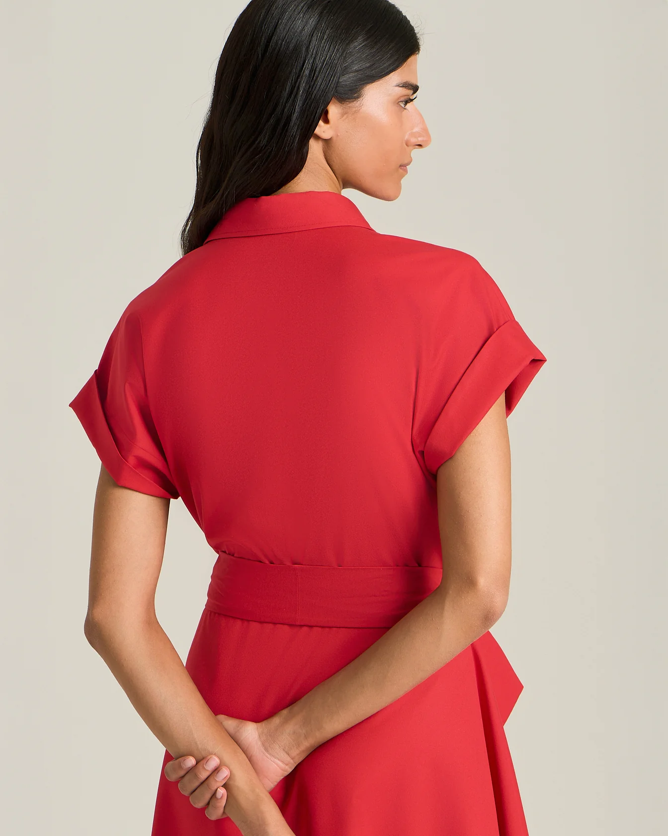 SILK DAY DRESS - Image 4