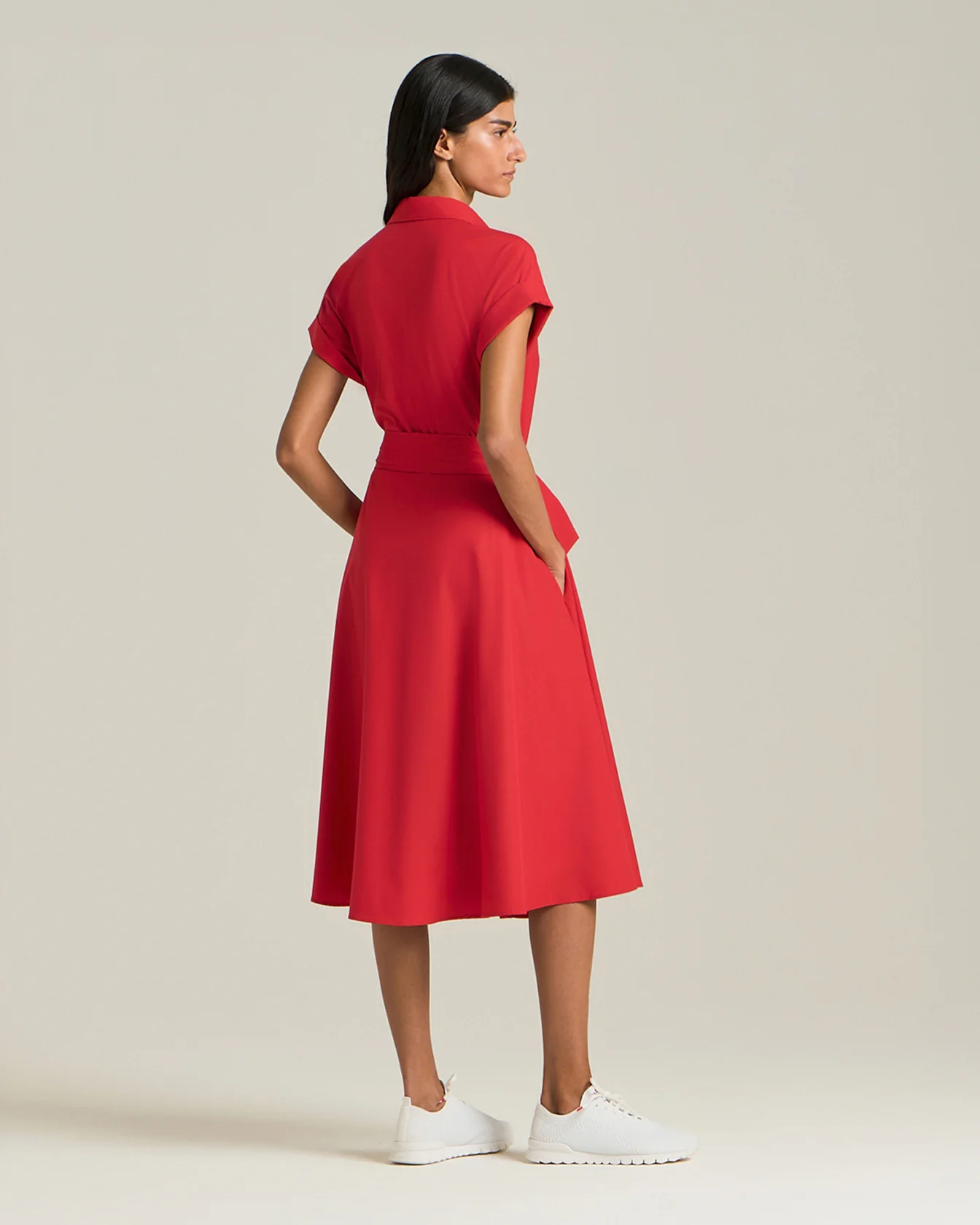 SILK DAY DRESS - Image 5