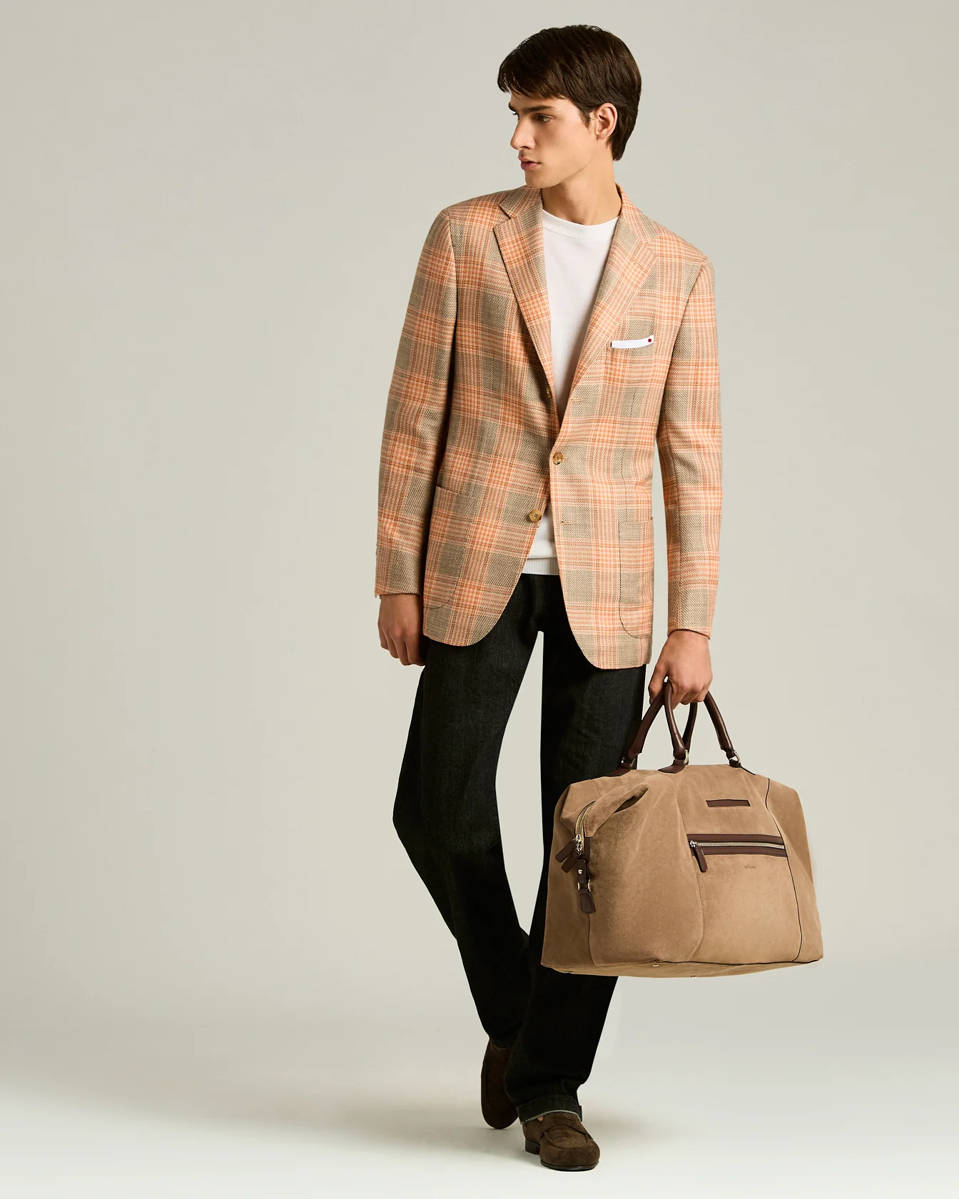 SUEDE WEEKEND HOLDALL - Image 5