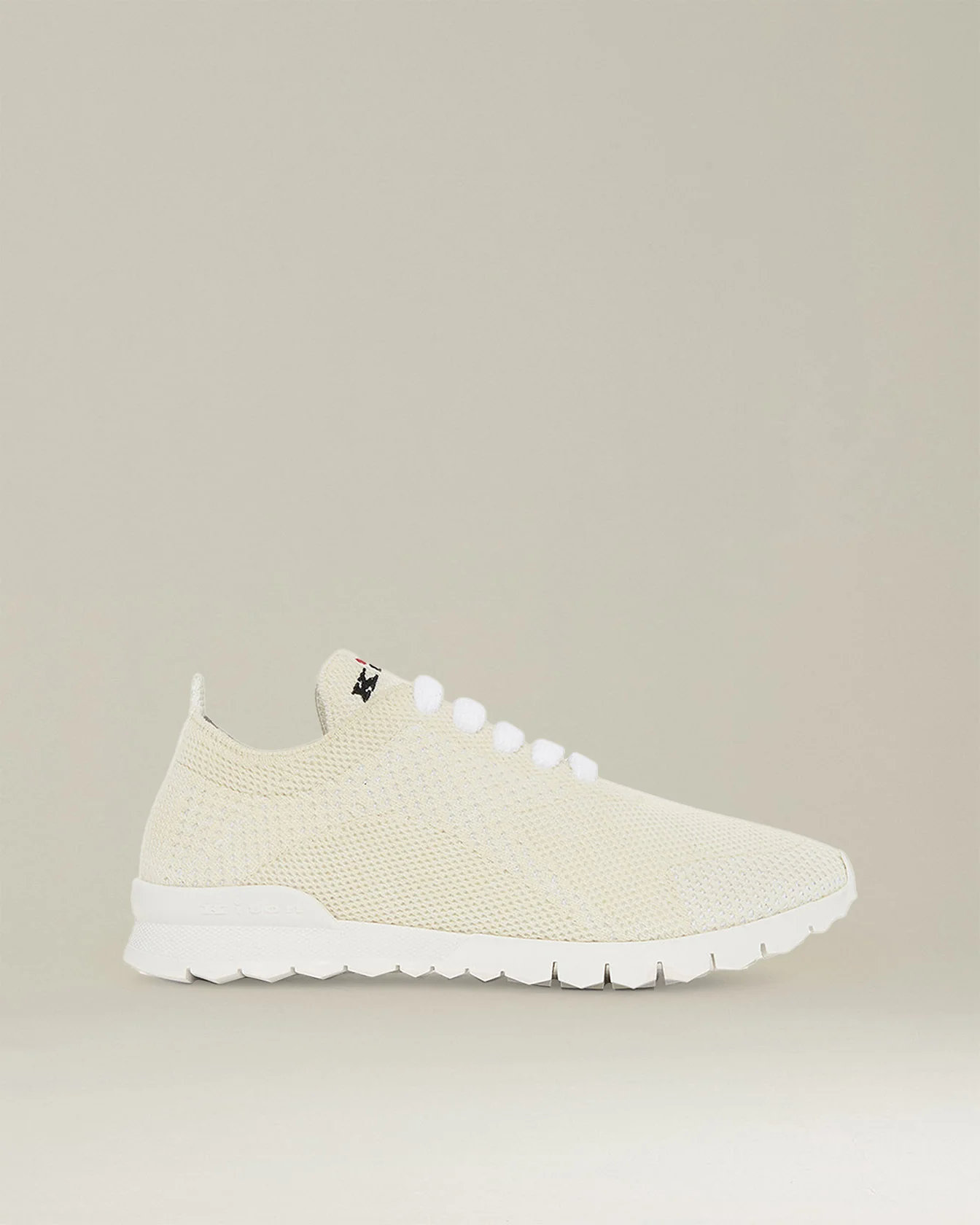 CASHMERE "FIT" SNEAKERS CREAM WHITE