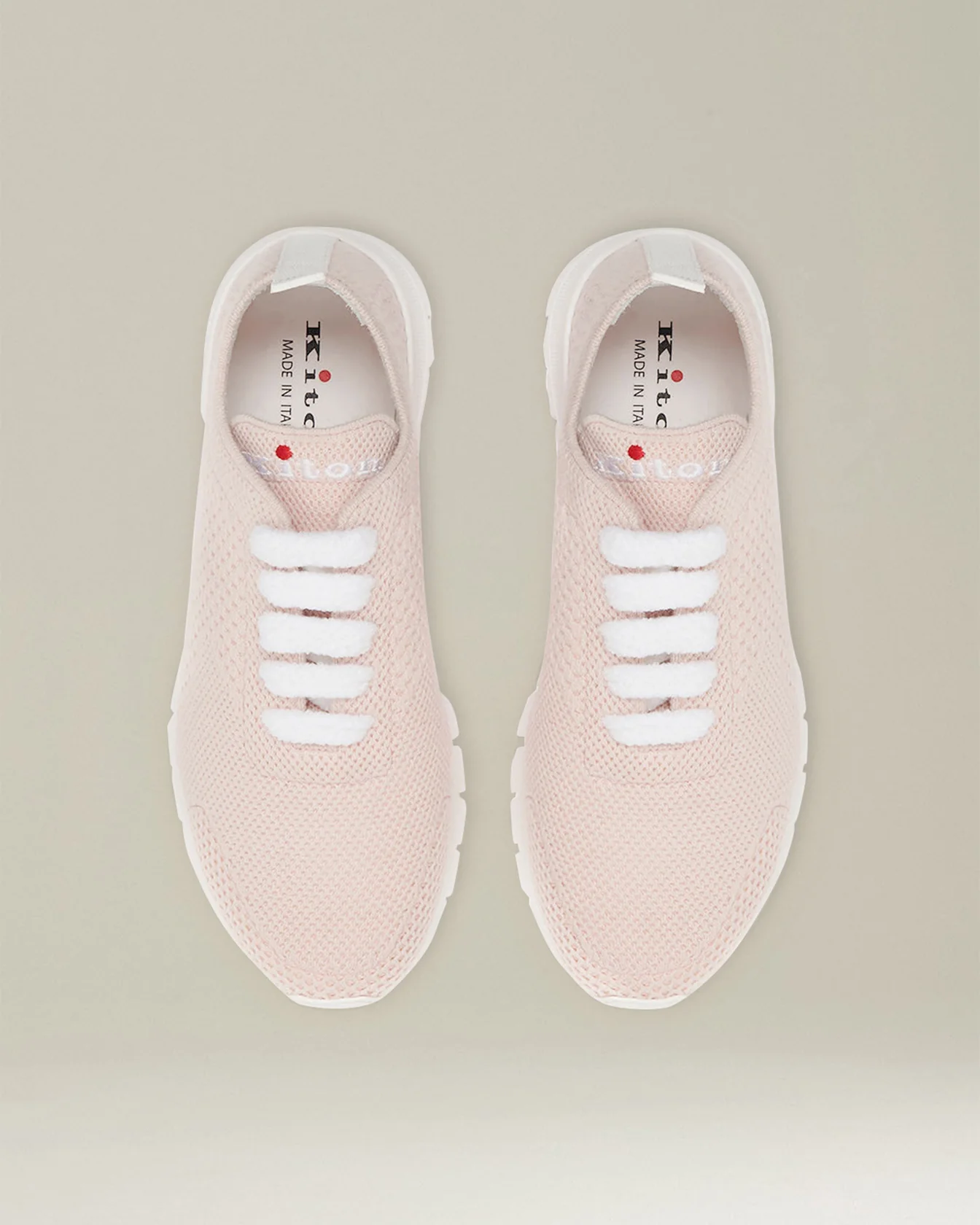 FIT CASHMERE KNIT SNEAKERS - Image 3