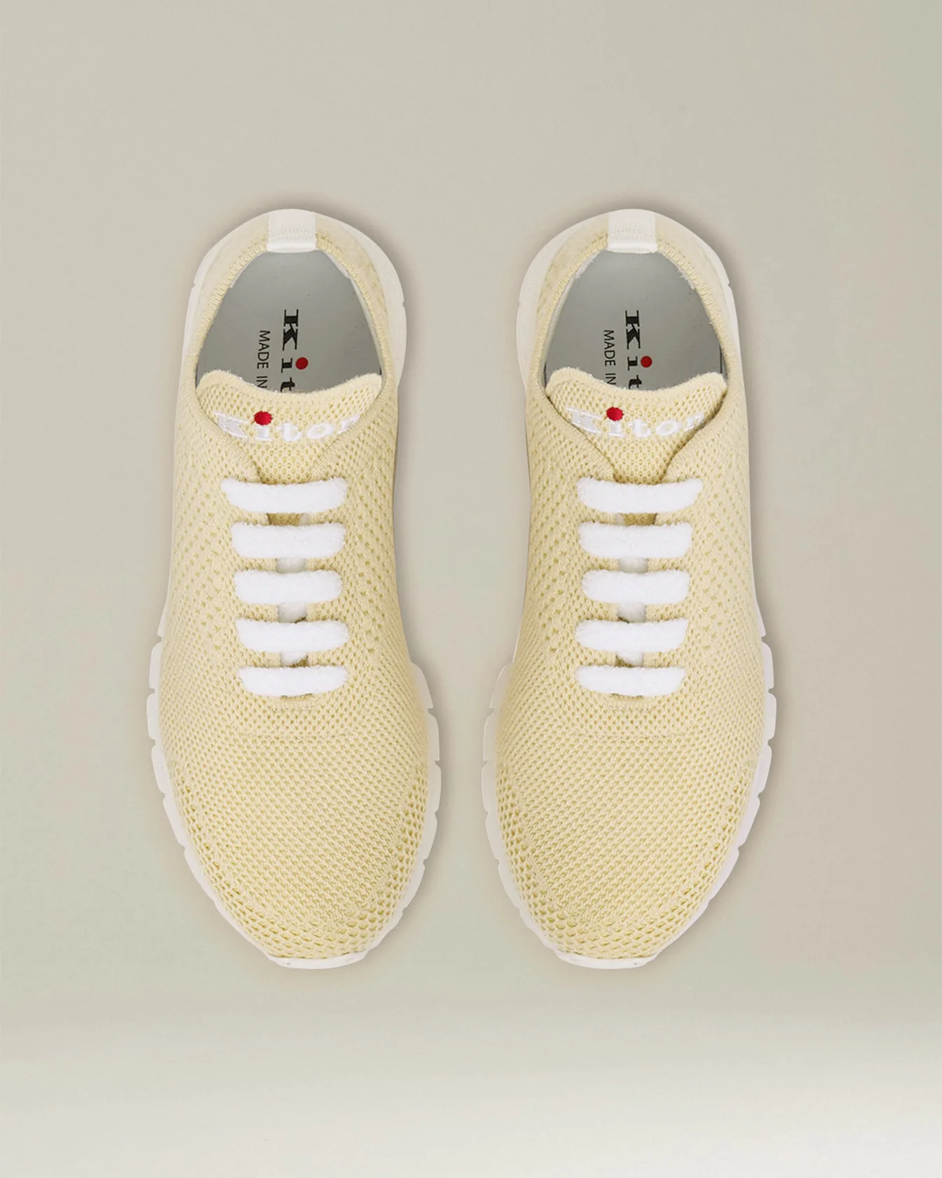 FIT CASHMERE KNIT SNEAKERS - Image 3