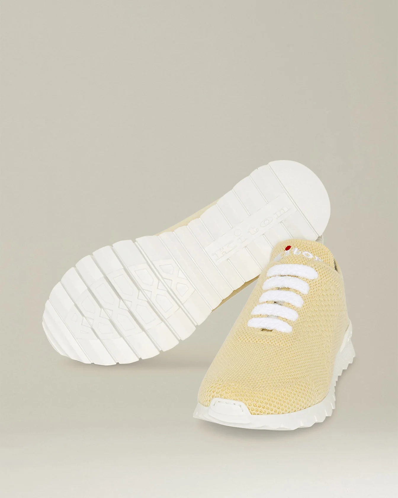 FIT CASHMERE KNIT SNEAKERS - Image 4
