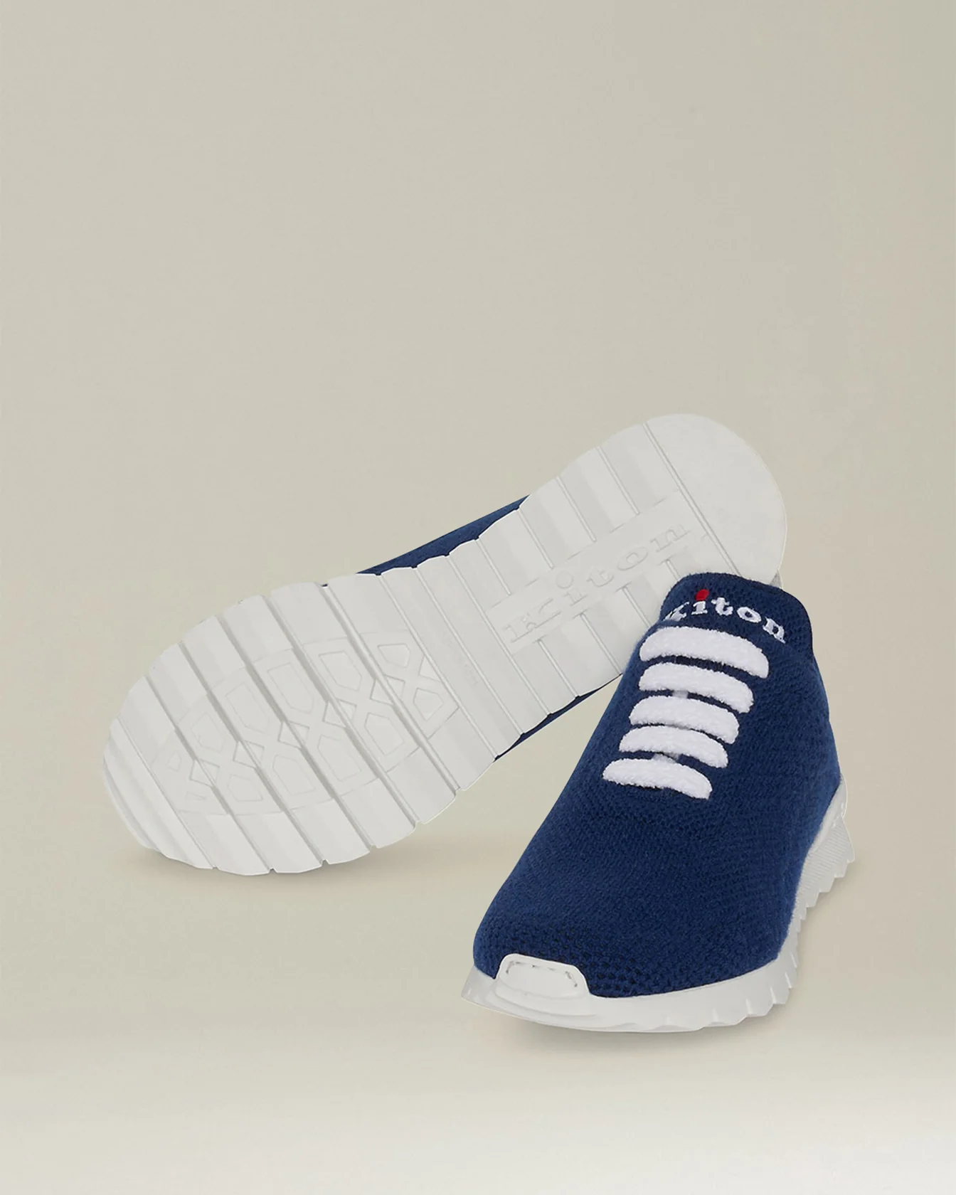 FIT CASHMERE KNIT SNEAKERS - Image 4