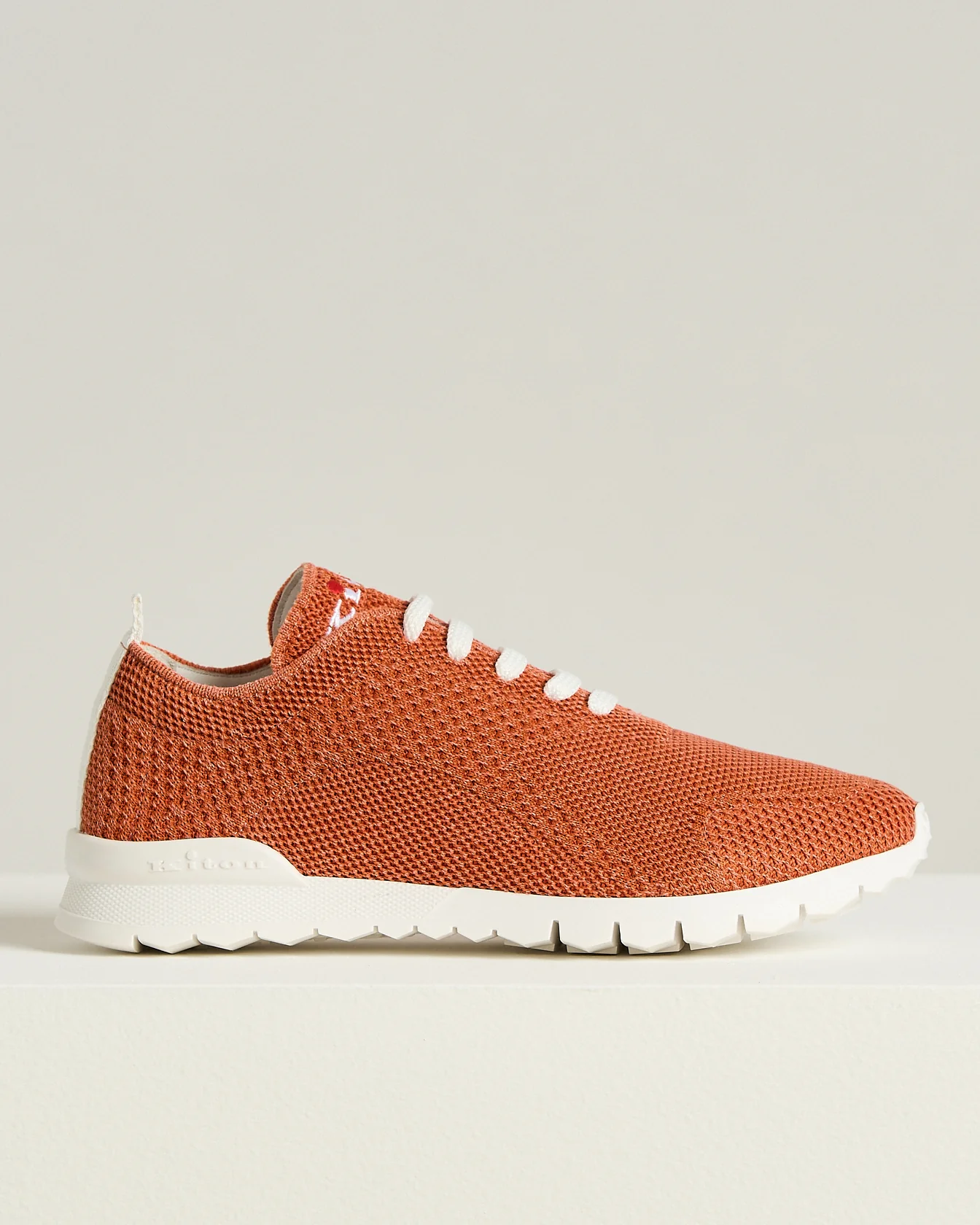 COTTON "FIT" SNEAKERS IN ORANGE
