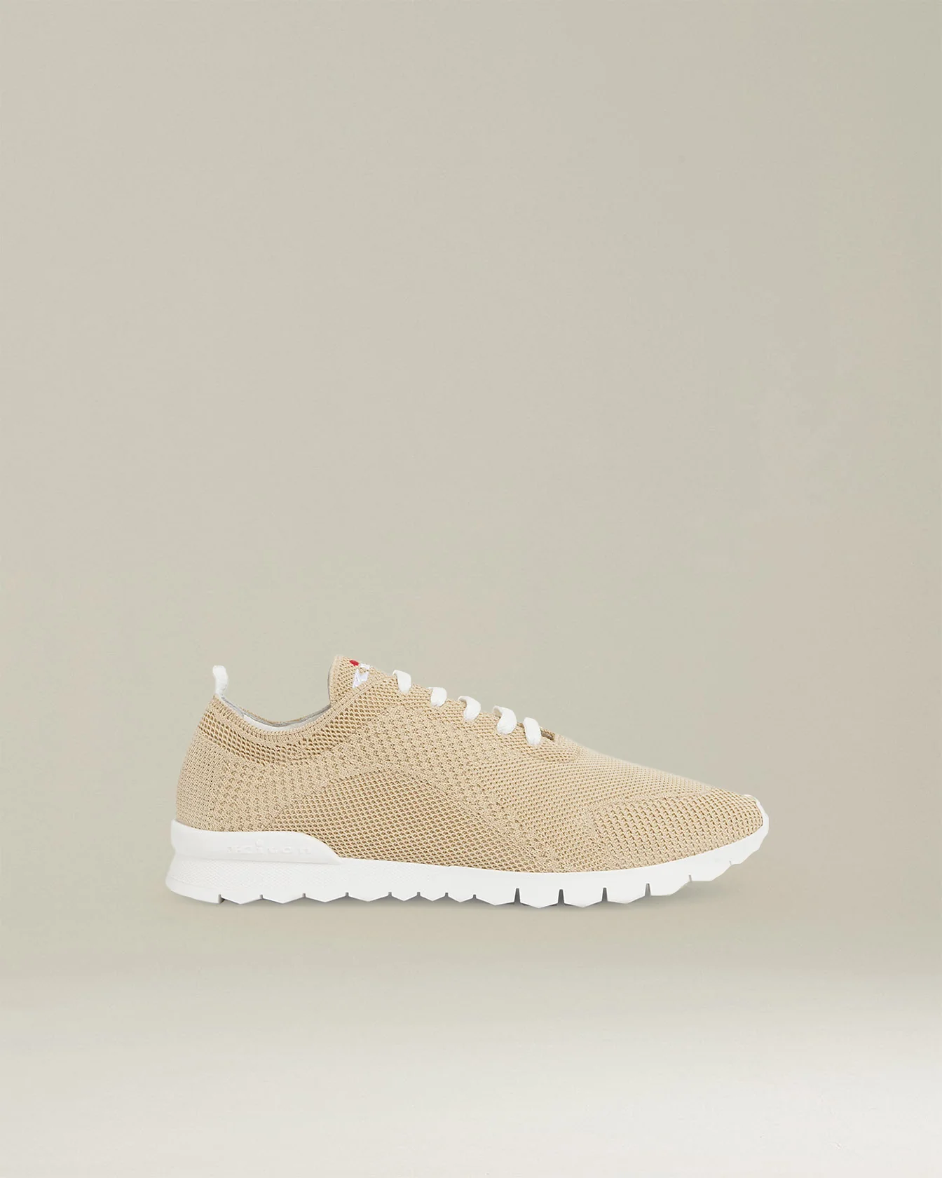 FITS NATURAL COTTON KNIT SNEAKERS WITH CALFSKIN LINING