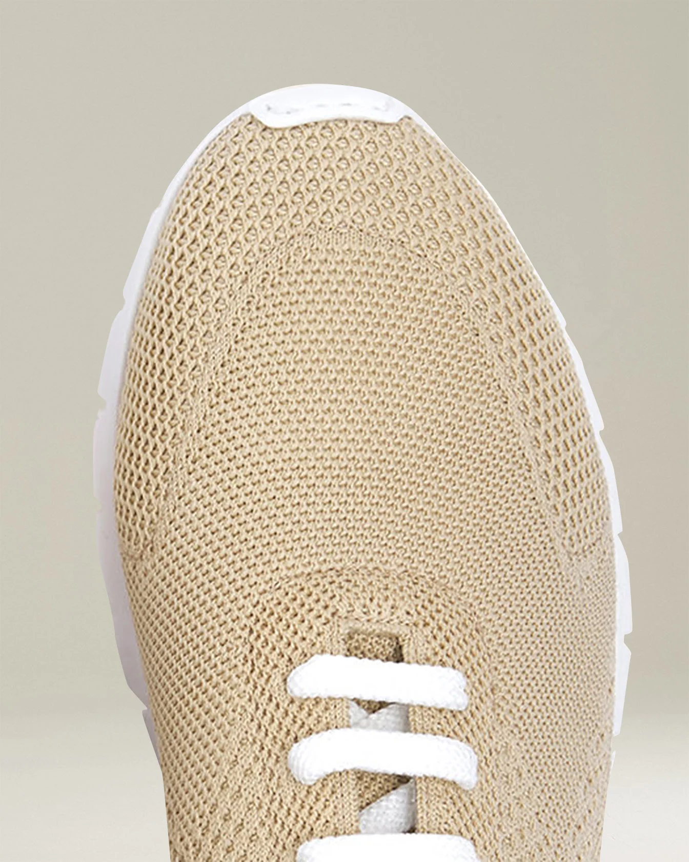 FITS NATURAL COTTON KNIT SNEAKERS WITH CALFSKIN LINING - Image 4