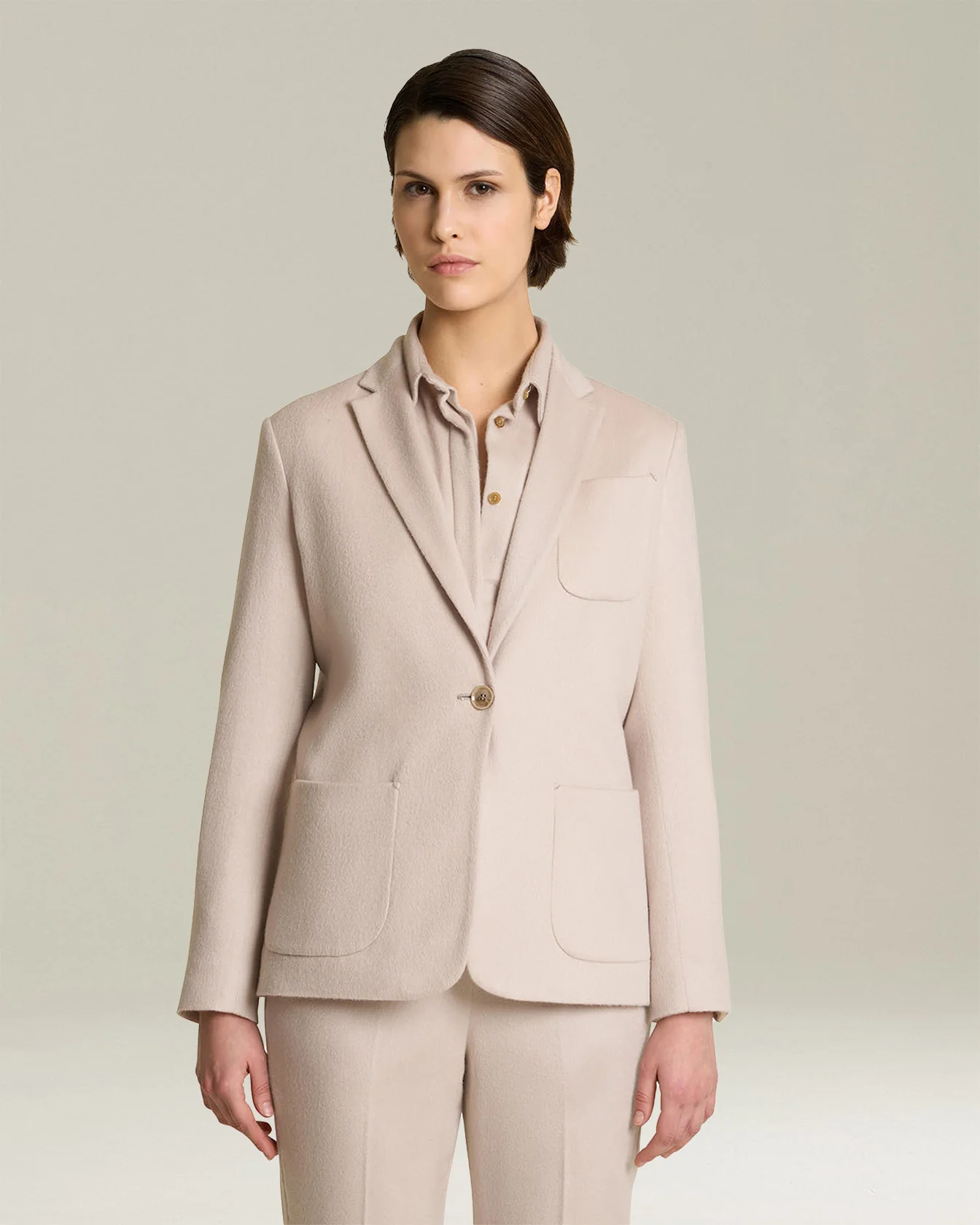 CASHMERE CLOTH BLAZER - Image 2