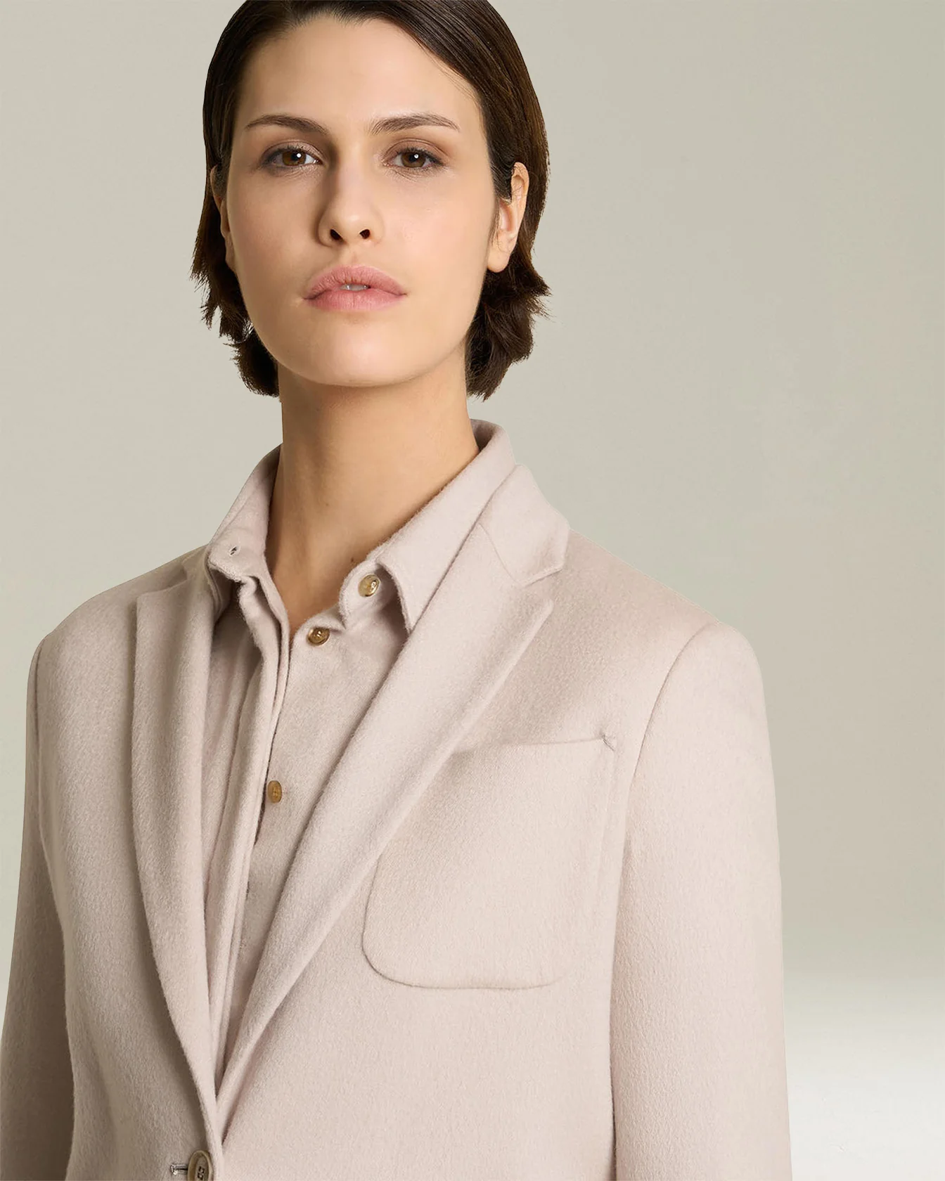 CASHMERE CLOTH BLAZER - Image 4