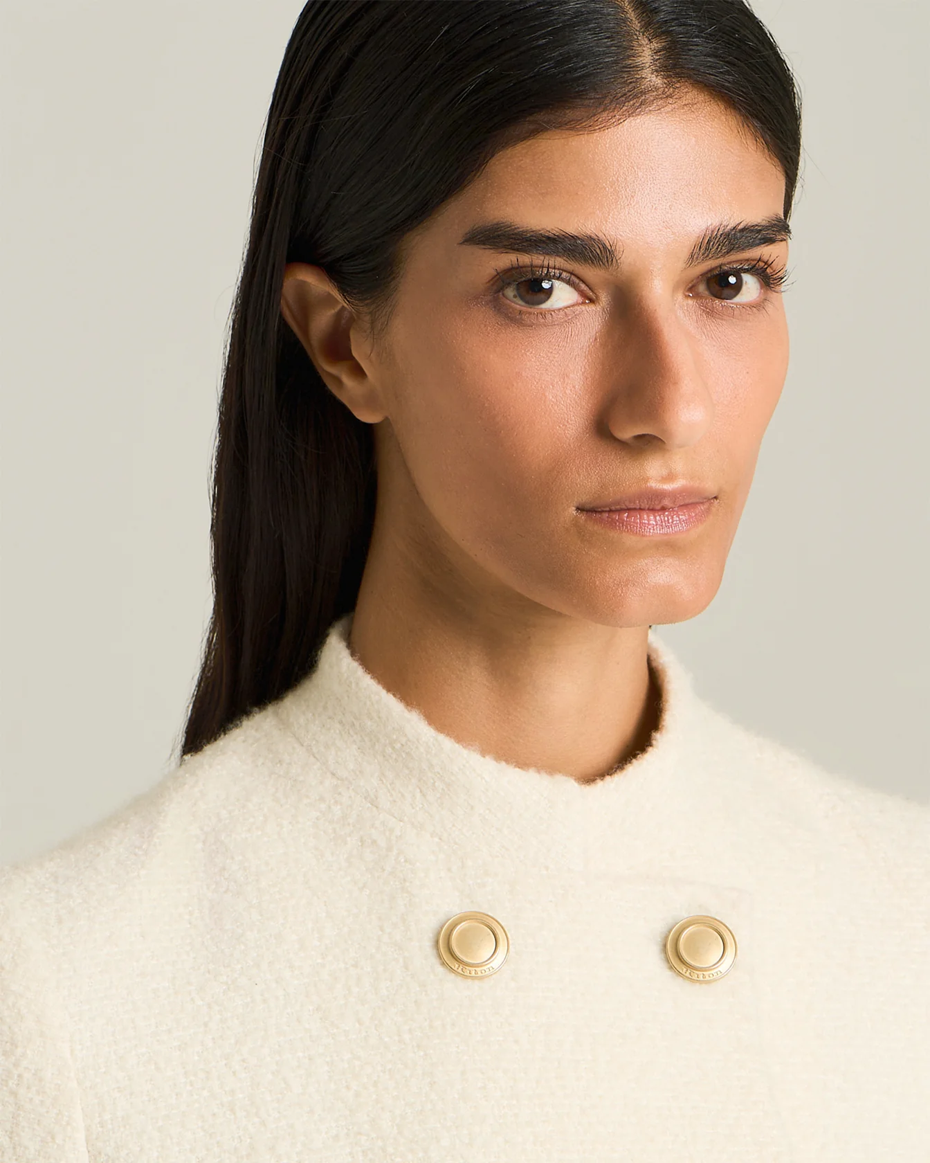 DOUBLE-BREASTED CASHMERE AND SILK BLAZER - Image 4