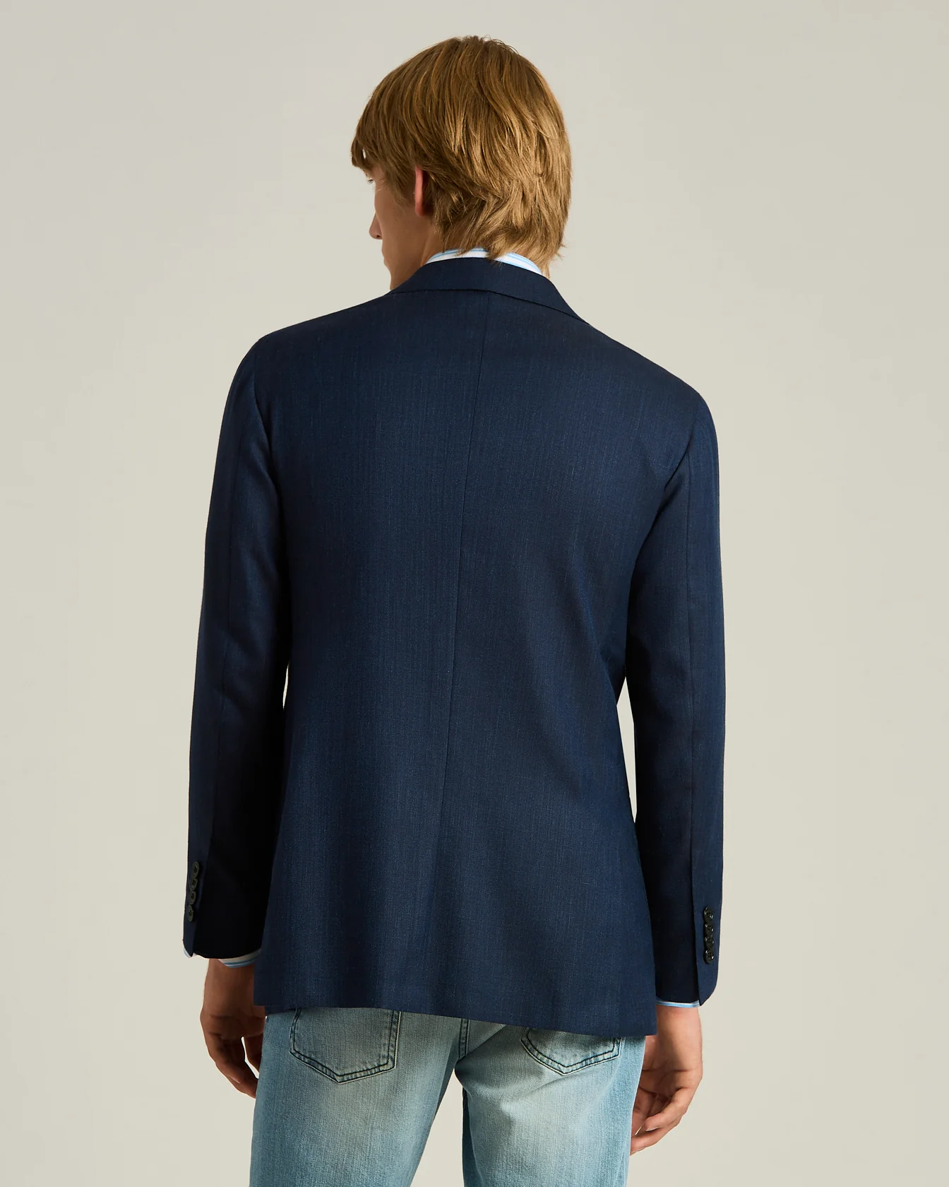 CASHMERE AND SILK SINGLE-BREASTED JACKET - Image 3