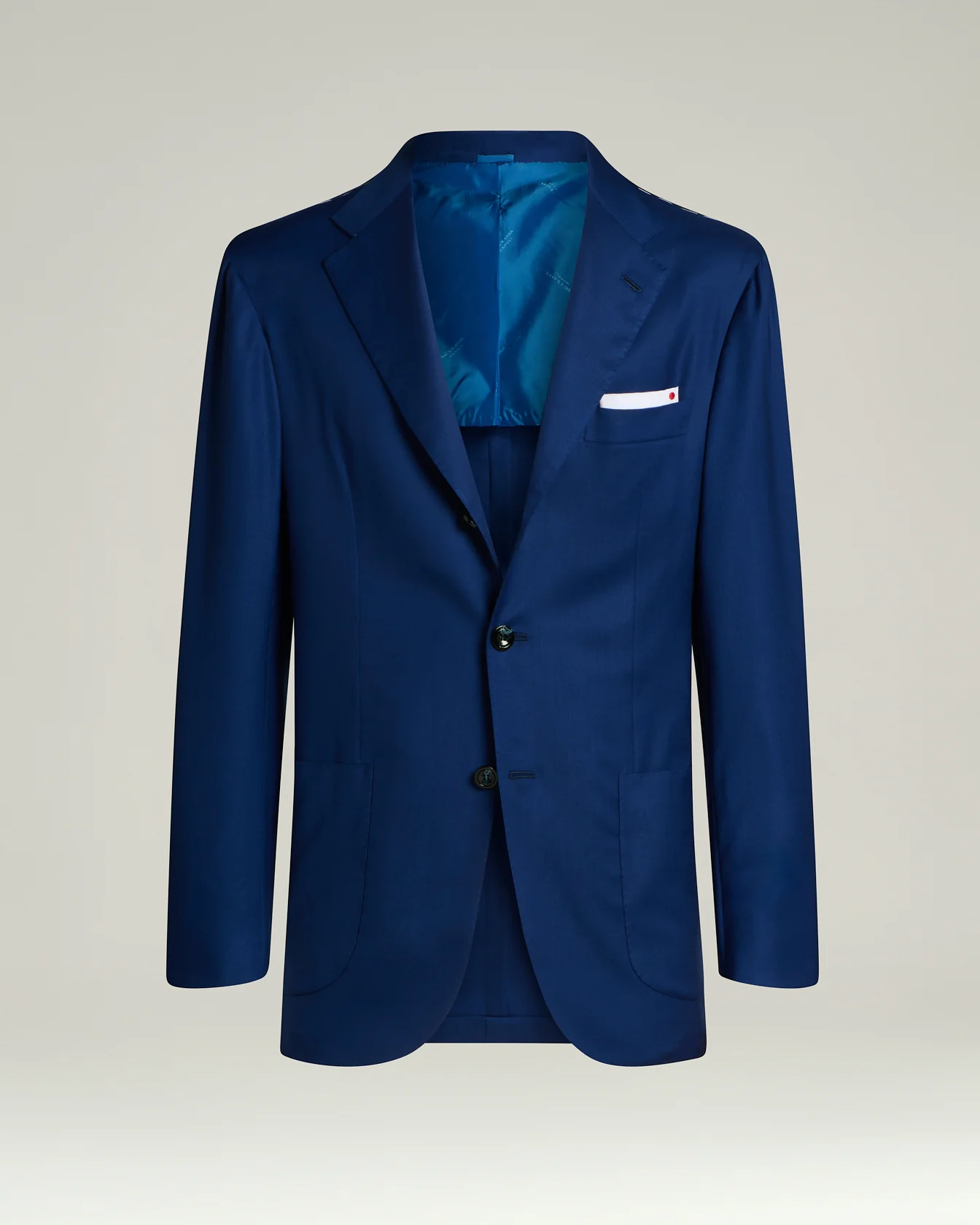 CASHMERE SINGLE-BREASTED JACKET BLUE IN CASHMERE WITH CUPRO LINING