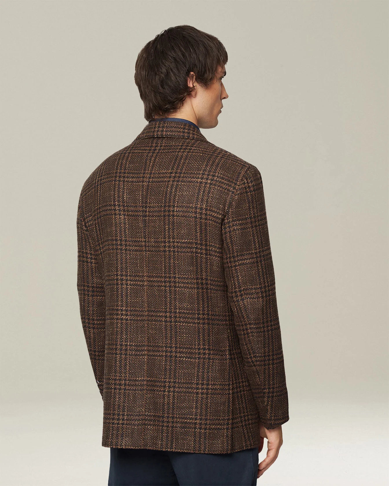 CHECKED CASHMERE BLEND JACKET - Image 3