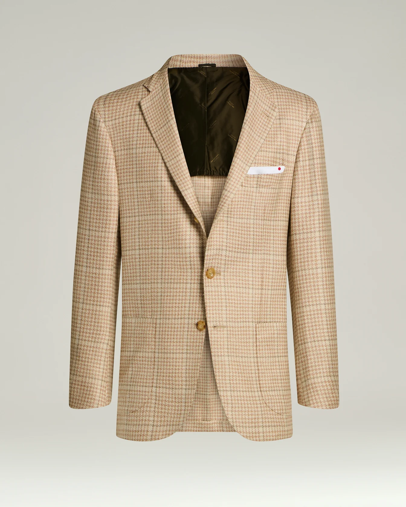WOO,L CASHMERE, SILK AND LINEN BLEND SINGLE-BREASTED JACKET IN ROSE