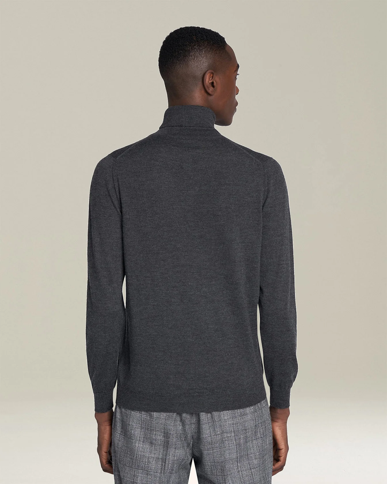 JERSEY HIGH NECK CASHMERE - Image 3