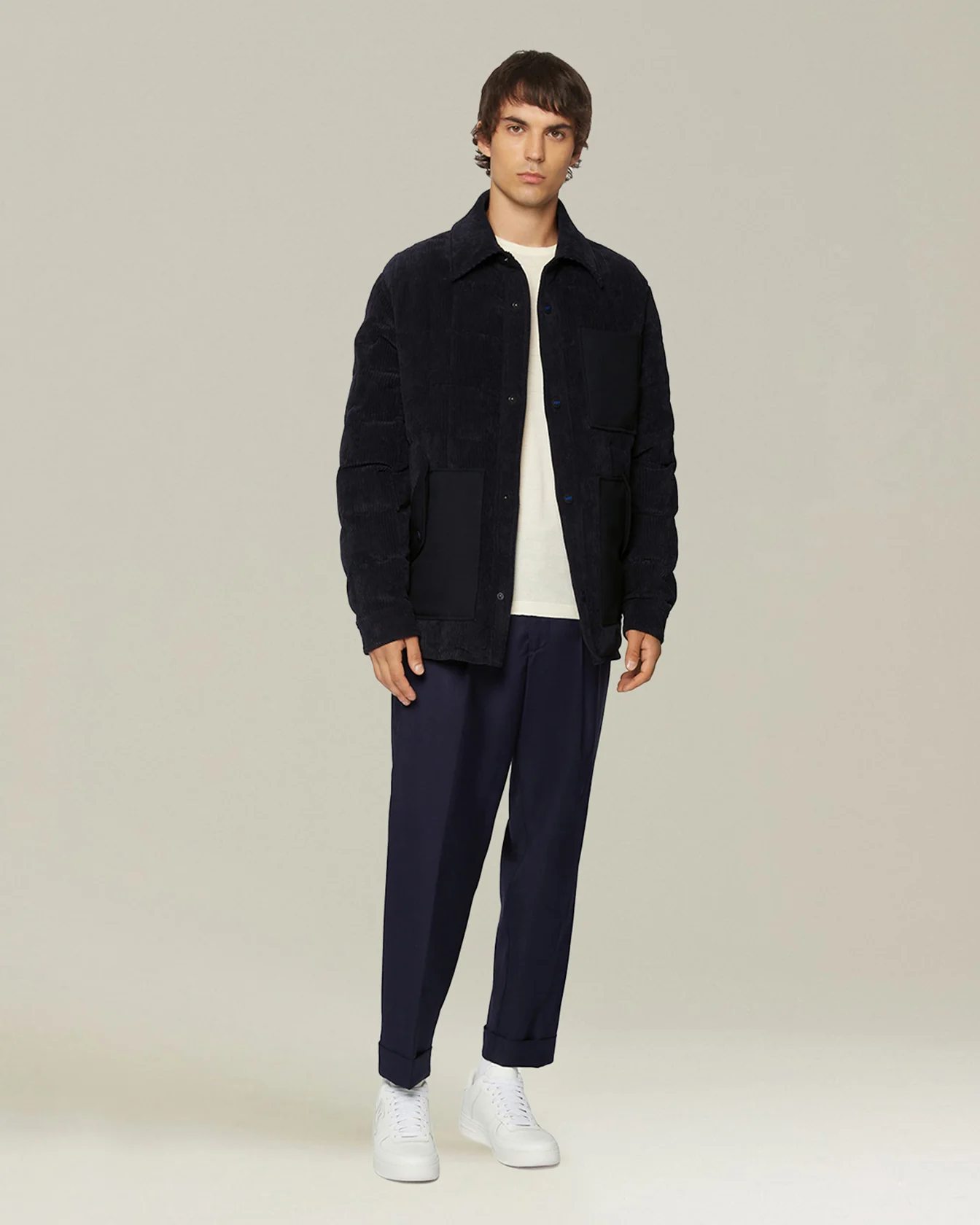 WOOL AND SILK BLEND CREW NECK JUMPER - Image 5