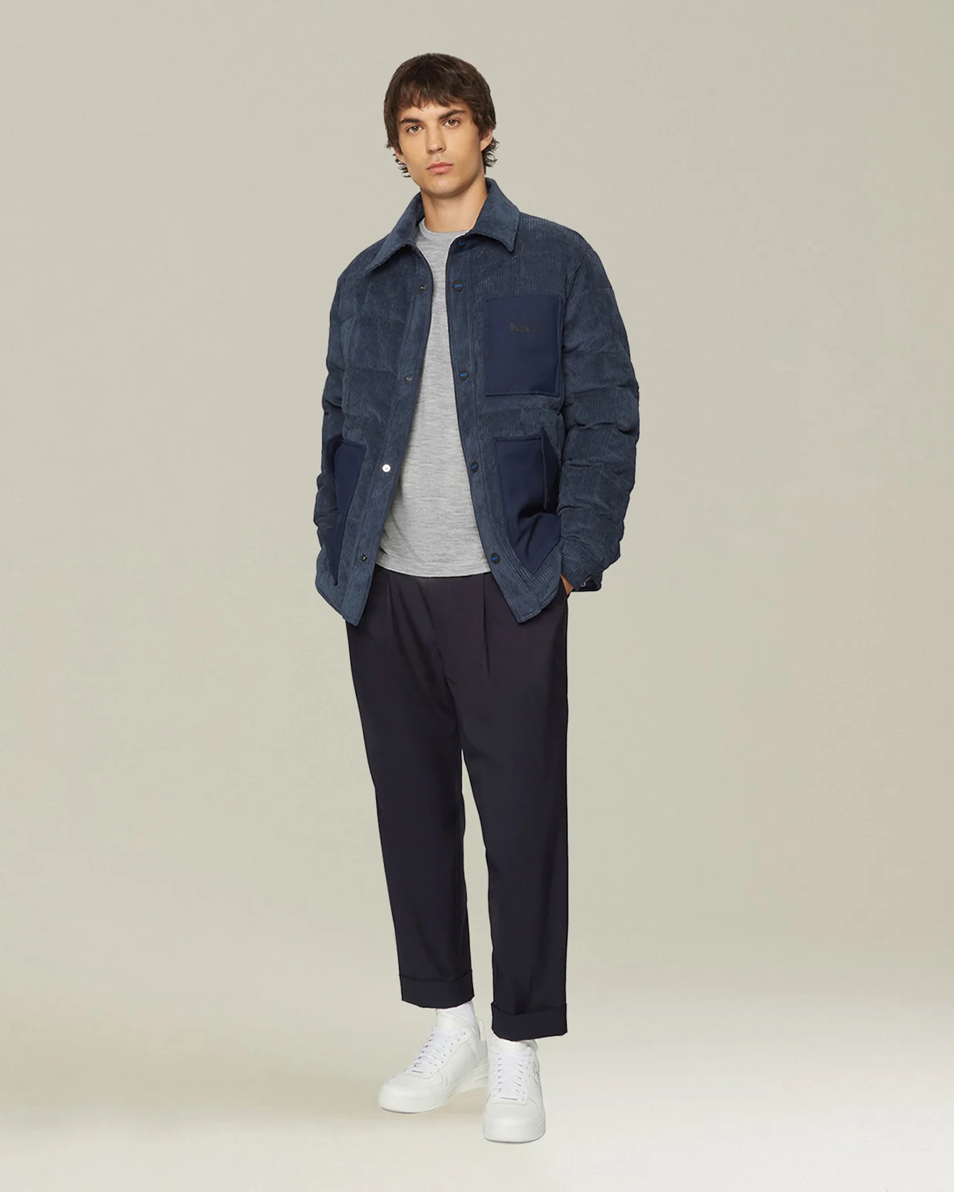 WOOL AND SILK BLEND CREW NECK JUMPER - Image 5