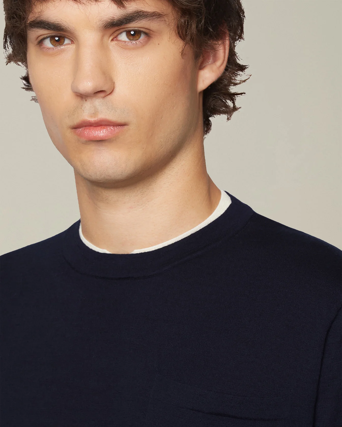 MELANGE WOOL T-SHIRT - Image 4