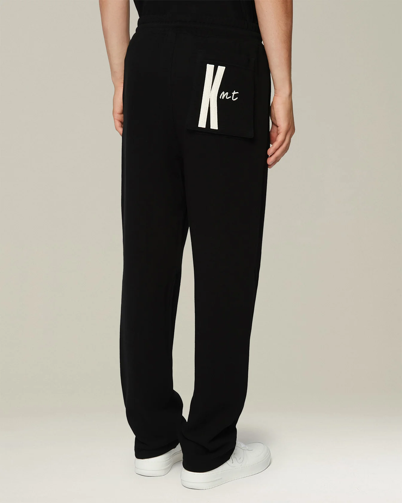 URBAN COTTON JOGGING TROUSERS WITH LETTERING - Image 3