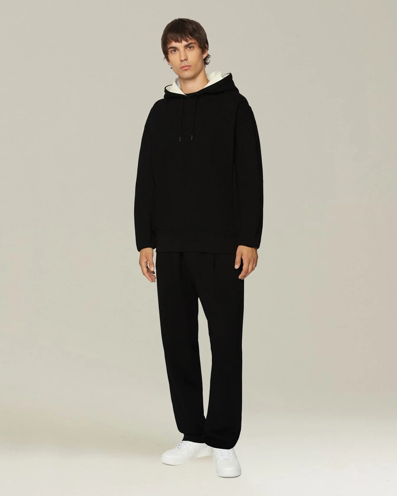 URBAN COTTON JOGGING TROUSERS WITH LETTERING - Image 5