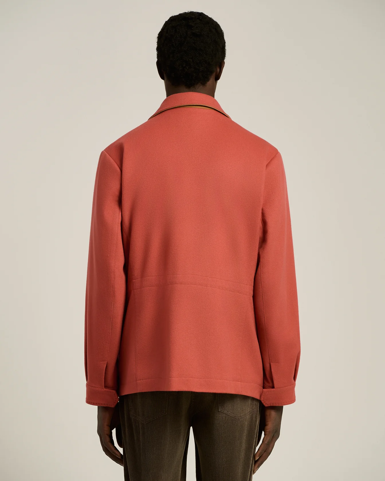 LOBSTER UTILITY JACKET IN PURE BEAVER CASHMERE - Image 3