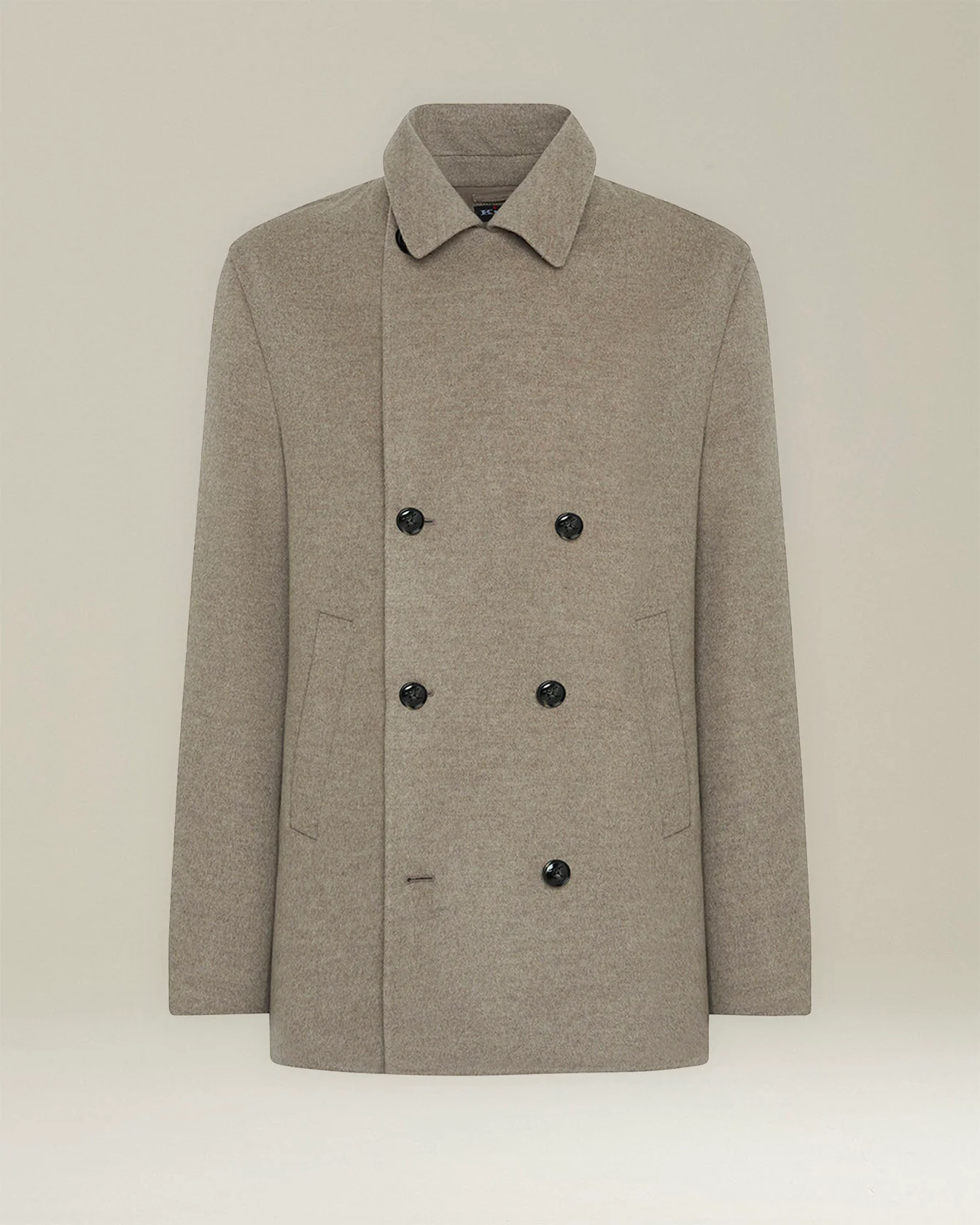 CASHMERE BLEND PEA COAT