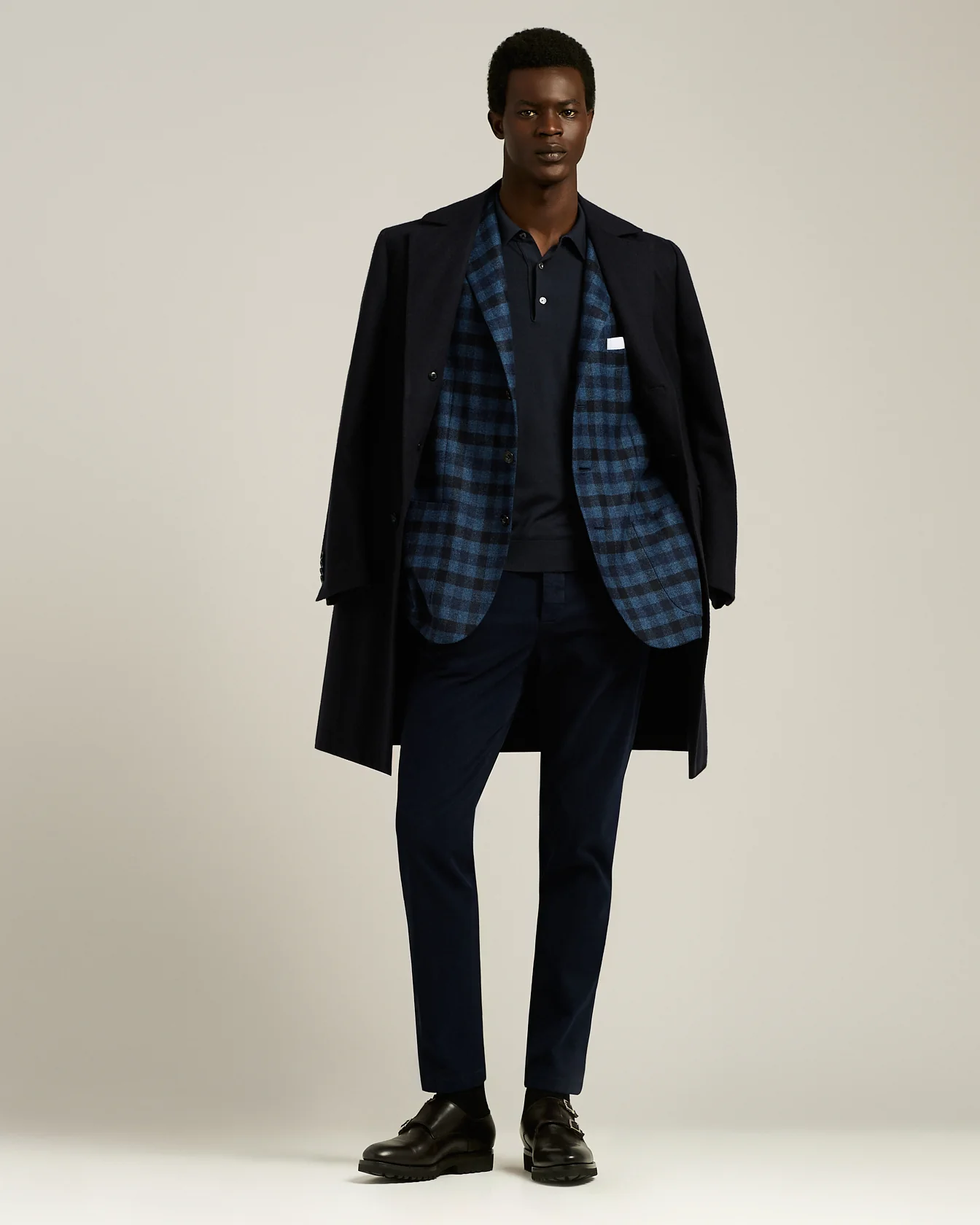 BLUE DIAMOND- WOOL POLO SHIRT - Image 5