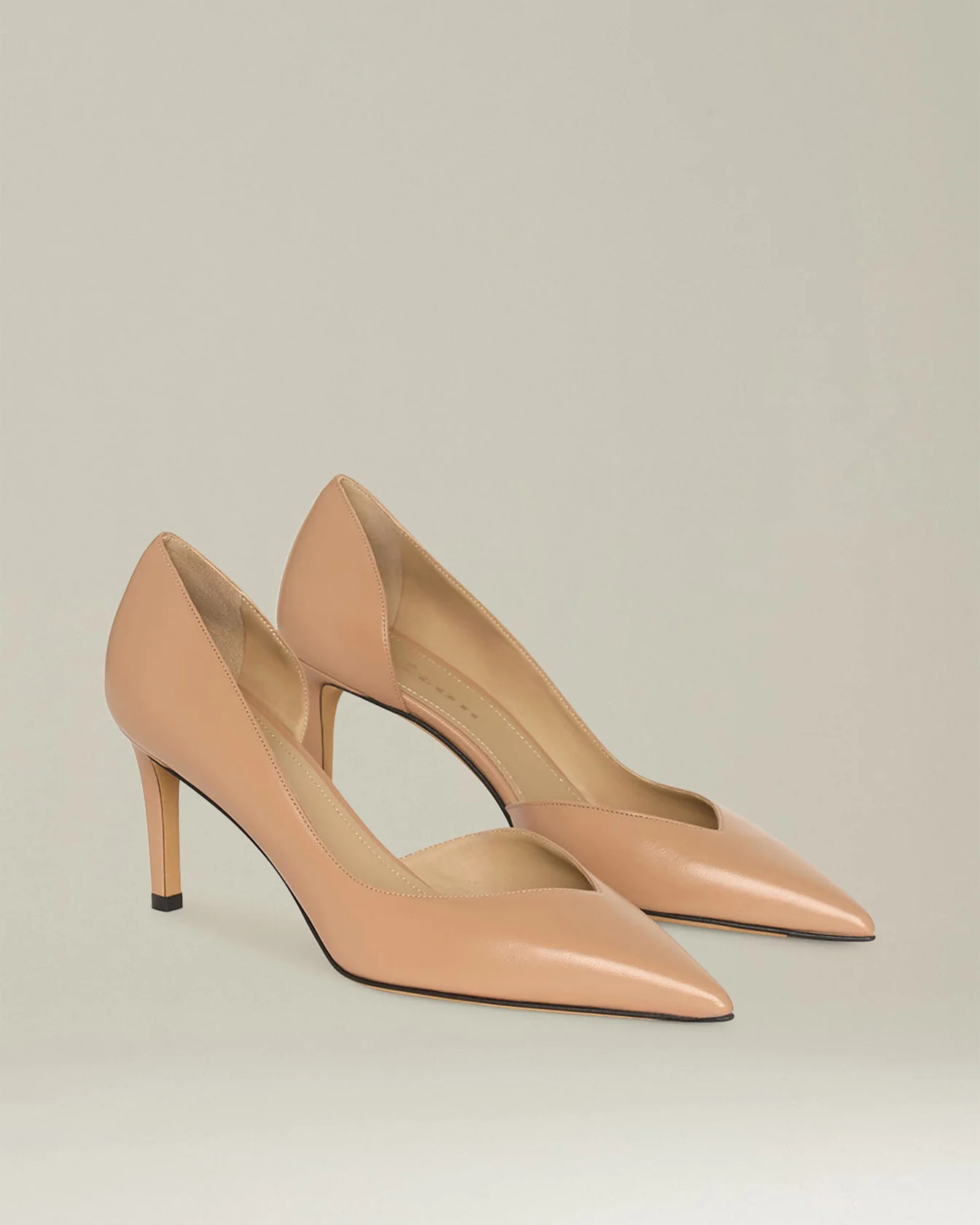 LEATHER COURT SHOES - Image 4
