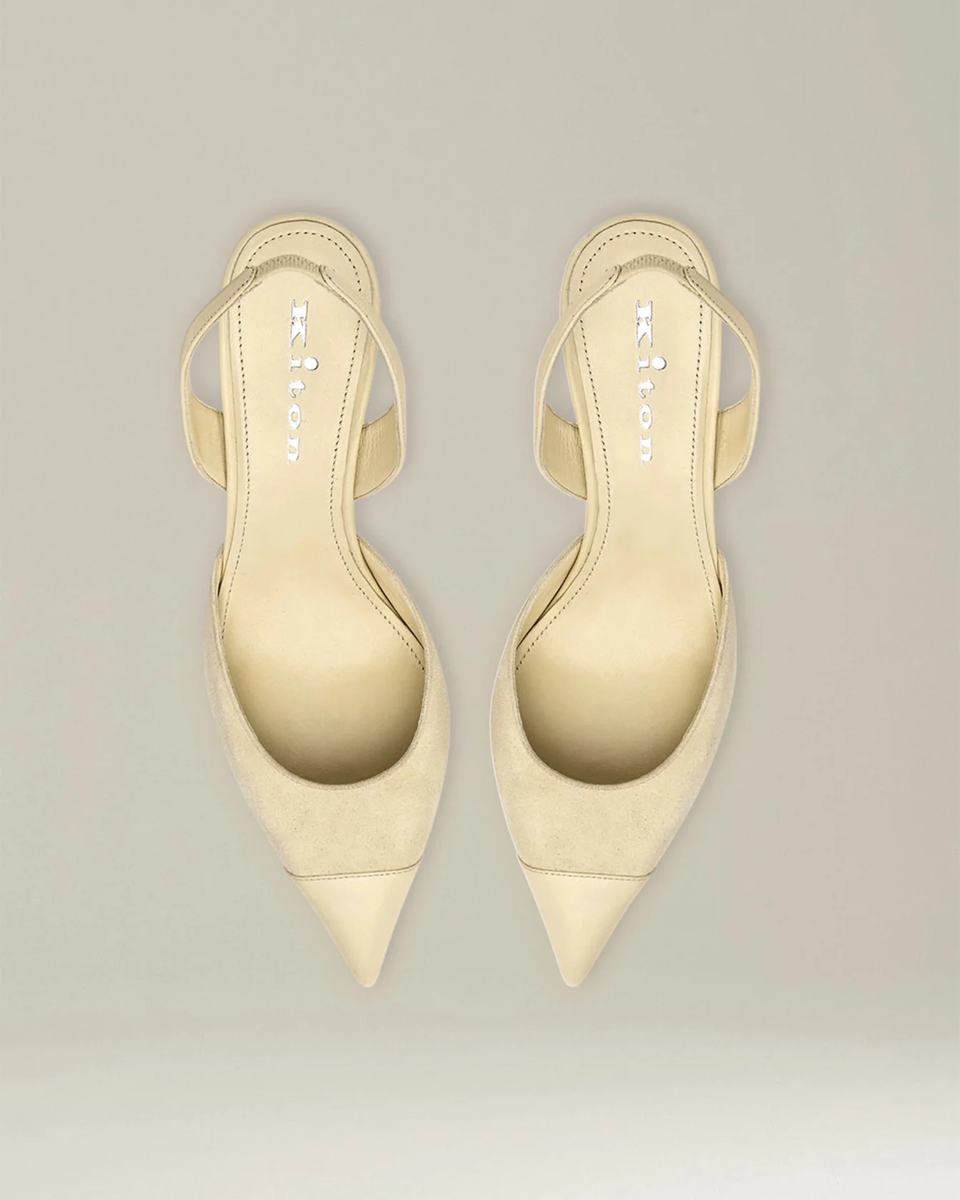 SUEDE SLINGBACK PUMPS - Image 3