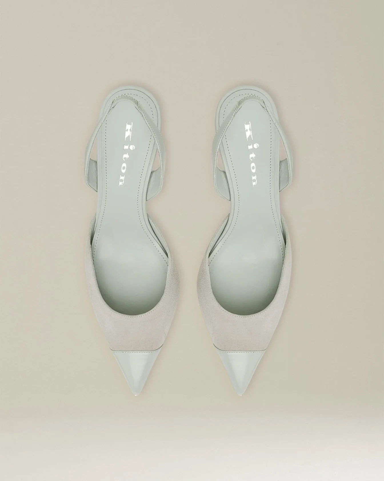 SUEDE SLINGBACK PUMPS - Image 3