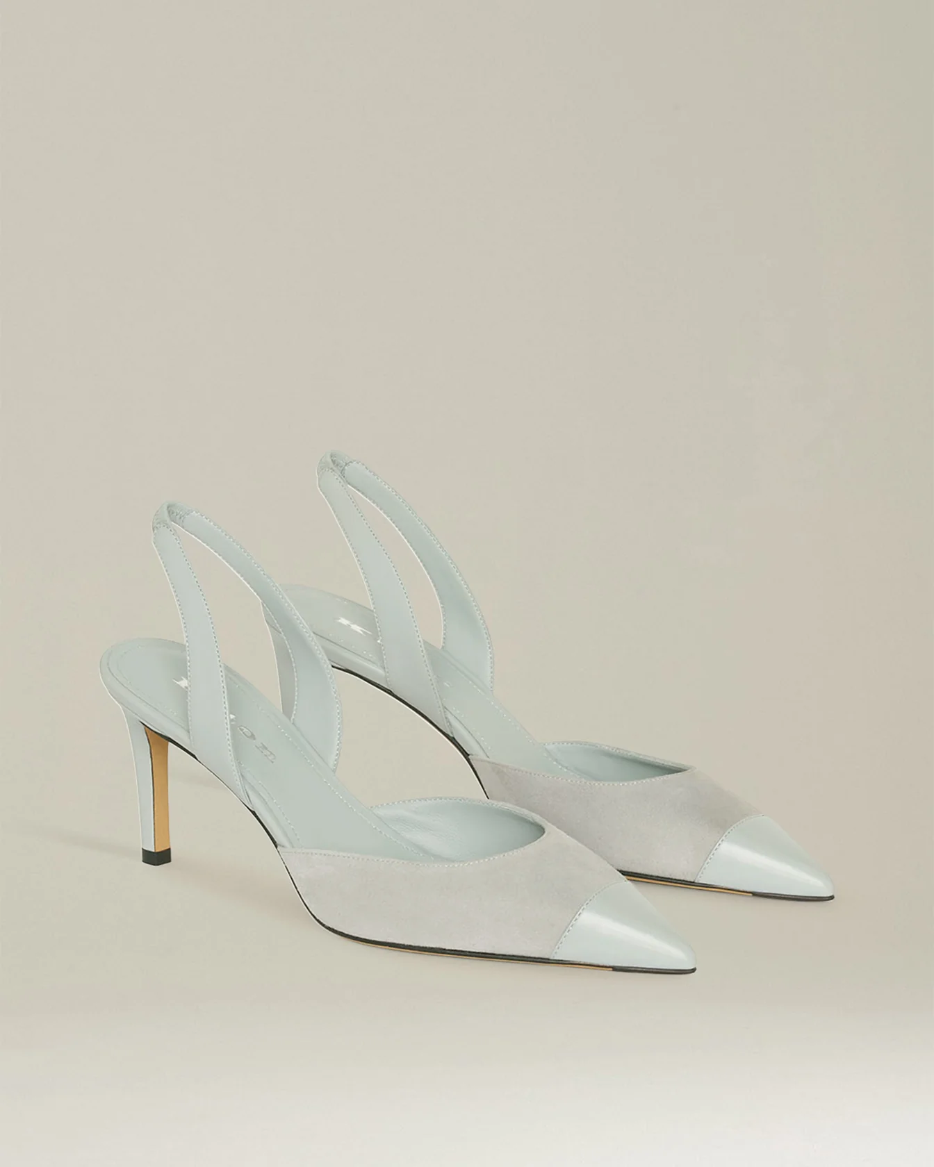 SUEDE SLINGBACK PUMPS - Image 4